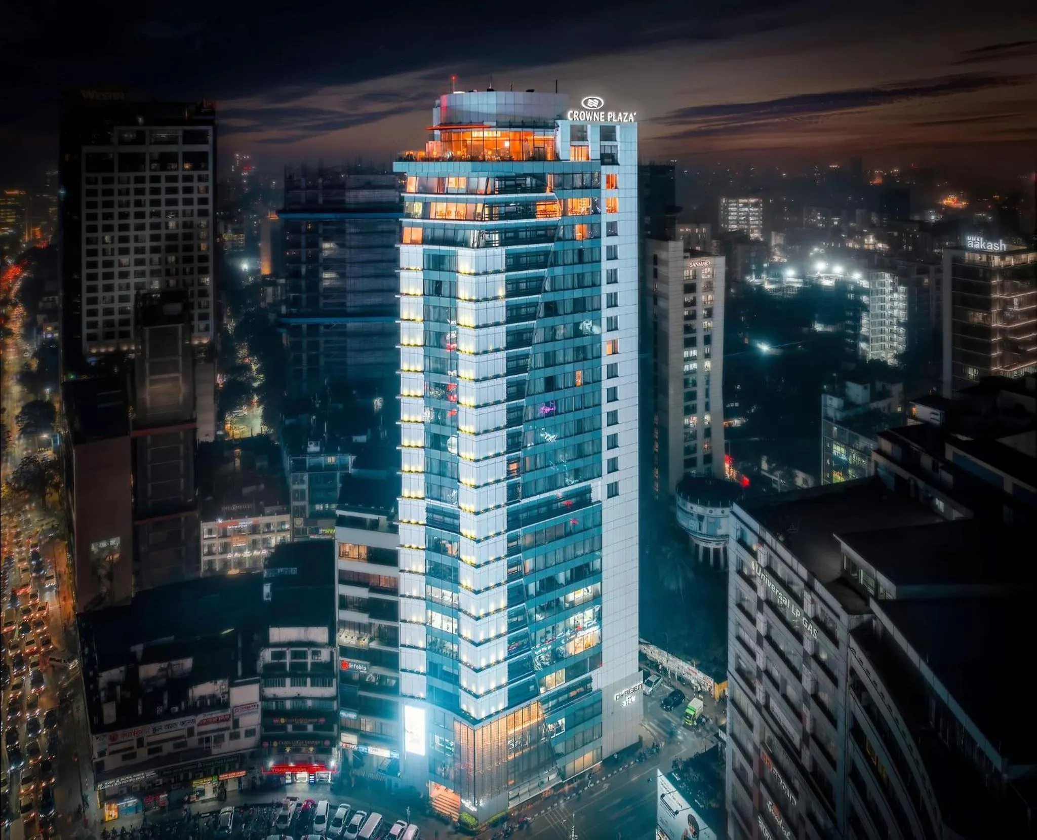 Property building in Crowne Plaza Dhaka Gulshan by IHG