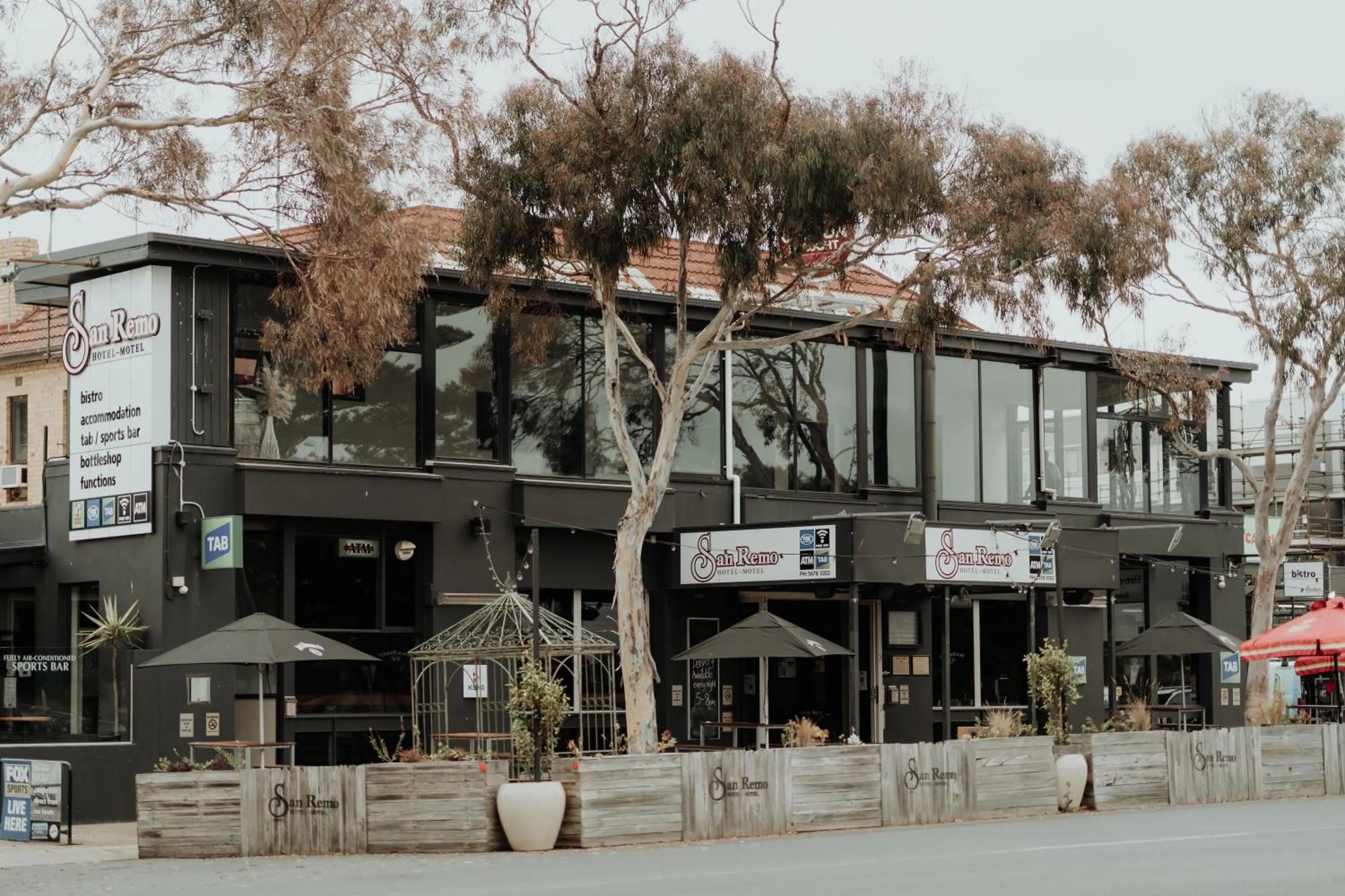 Property building in San Remo Hotel Motel