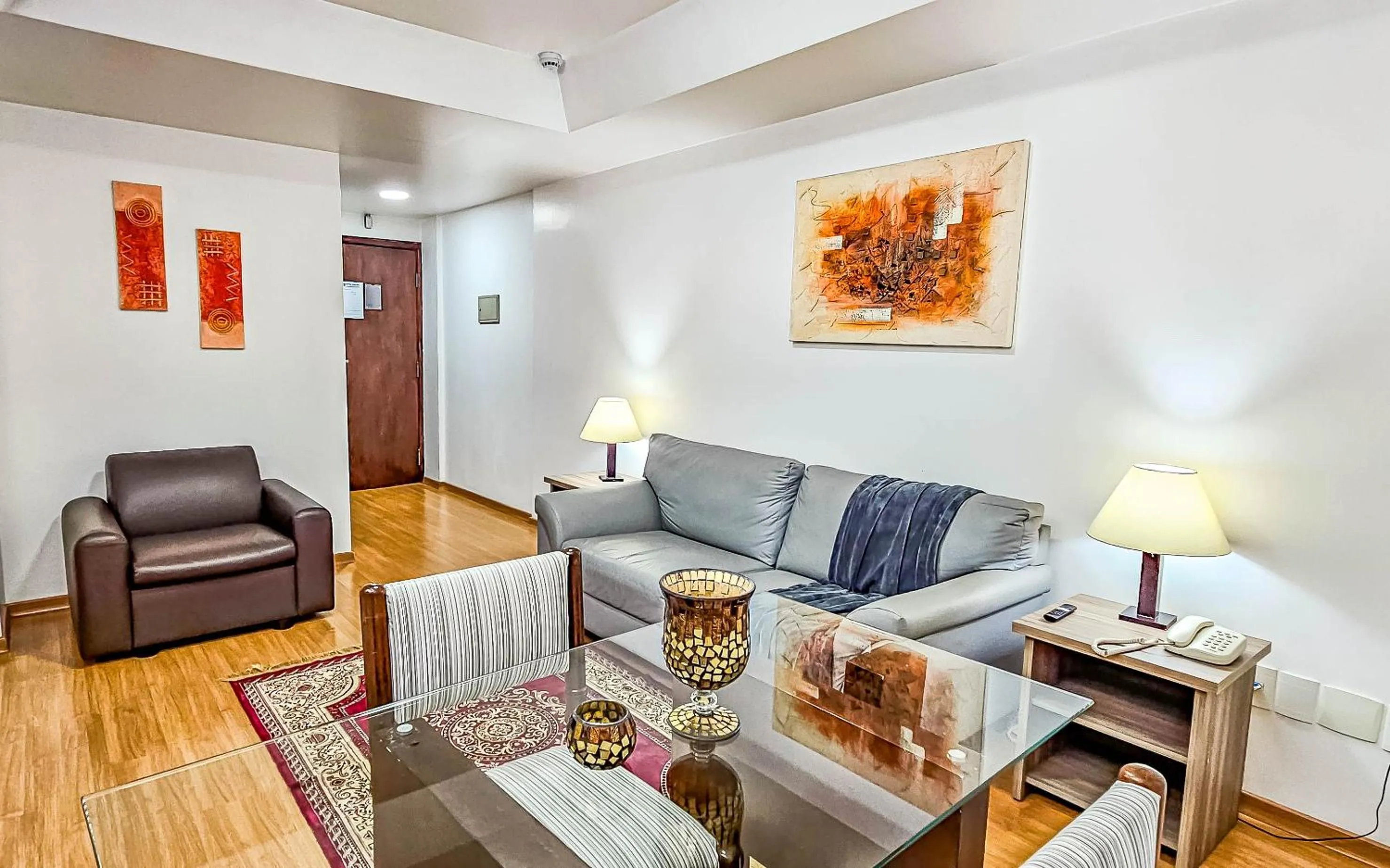 Living room in Hotel Dan Inn Planalto São Paulo