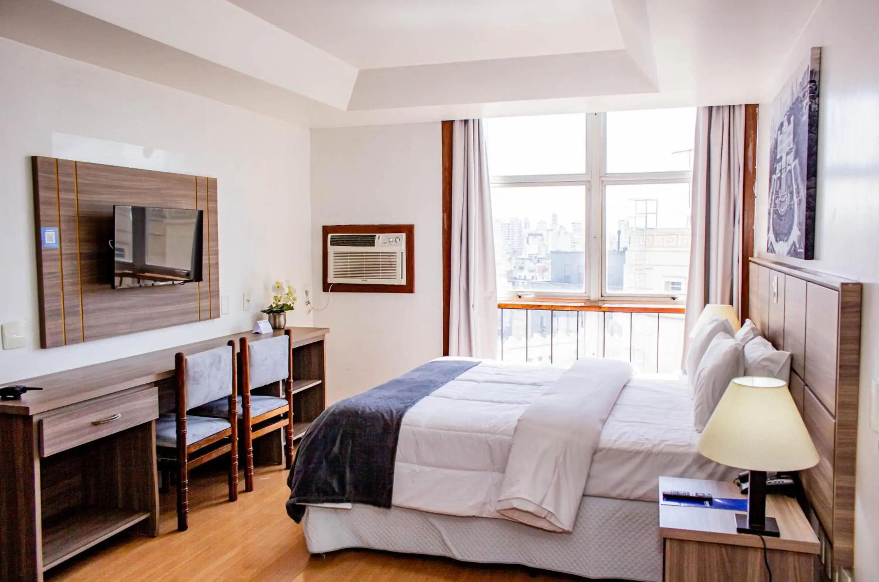 Bed in Hotel Dan Inn Planalto São Paulo Bed in Hotel Dan Inn Planalto São Paulo