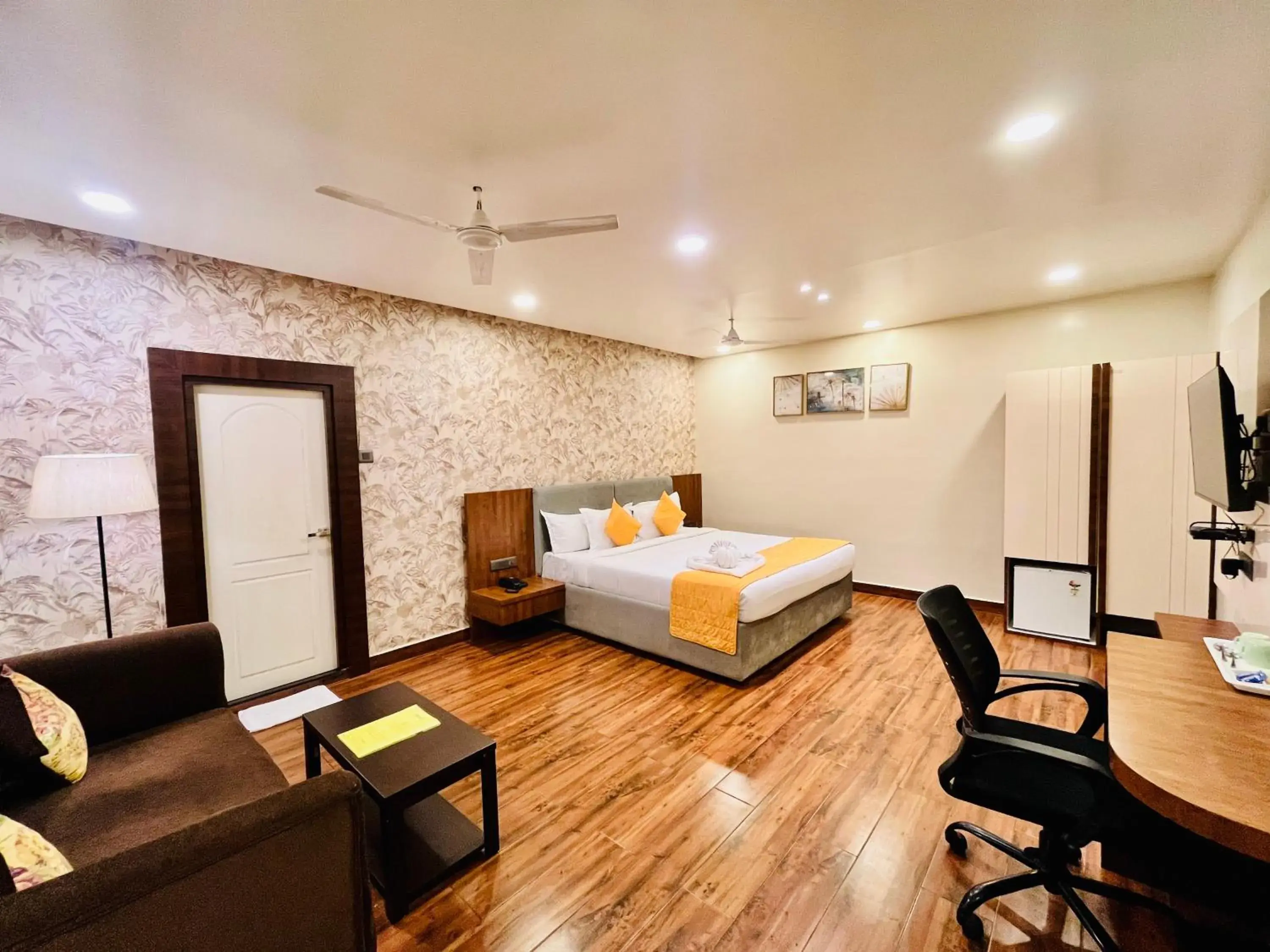 Bed in Shankar Bhavan By Vinayak Hotels Bed in Shankar Bhavan By Vinayak Hotels