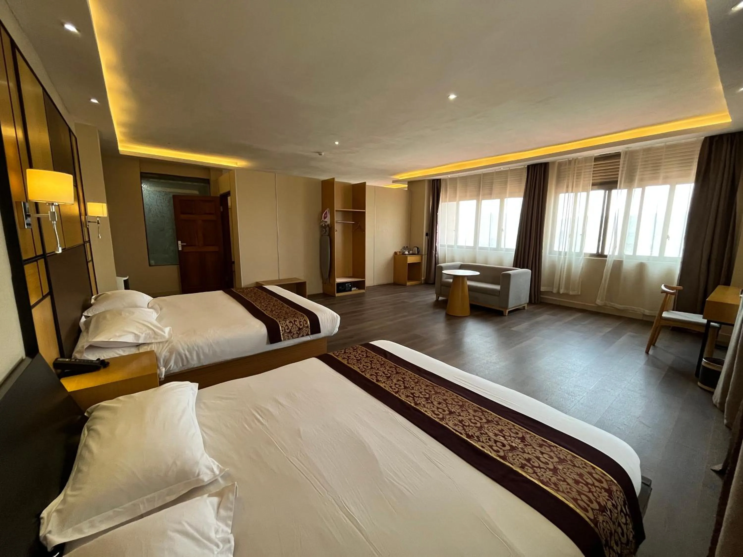 Photo of the whole room, Bed in 2000 Hotel Downtown Kigali