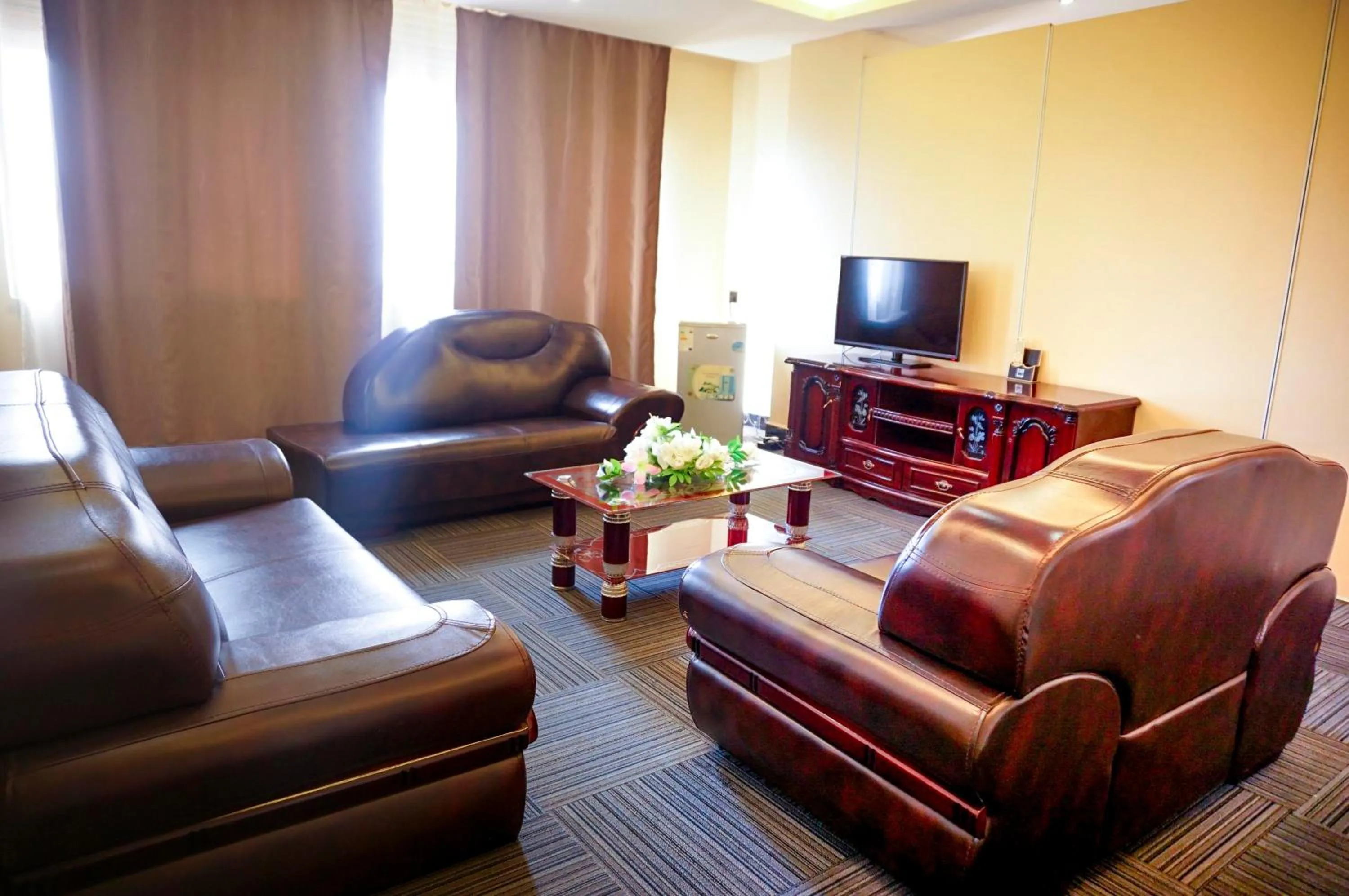 Living room in 2000 Hotel Downtown Kigali