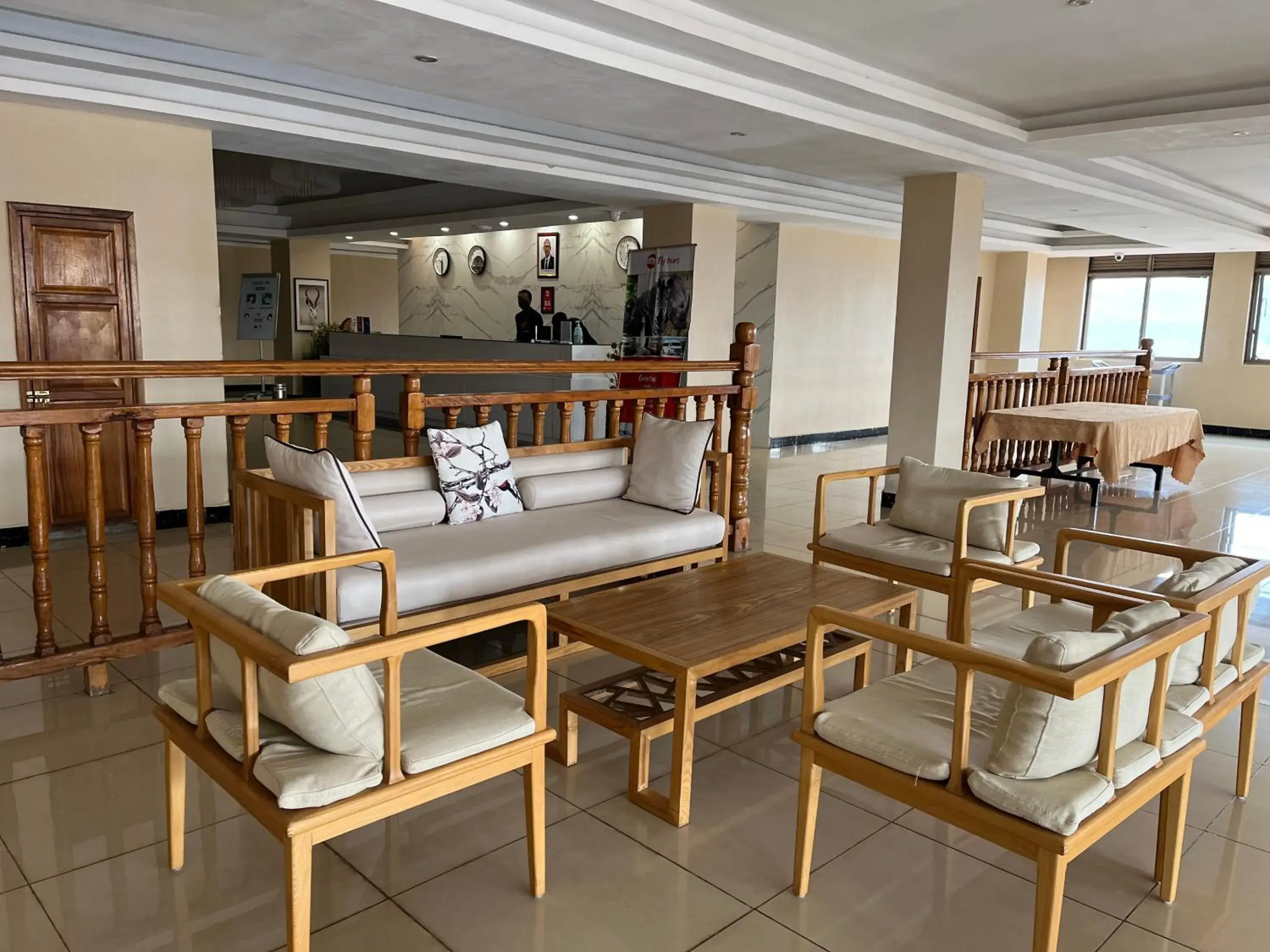 Lobby or reception in 2000 Hotel Downtown Kigali Lobby or reception in 2000 Hotel Downtown Kigali