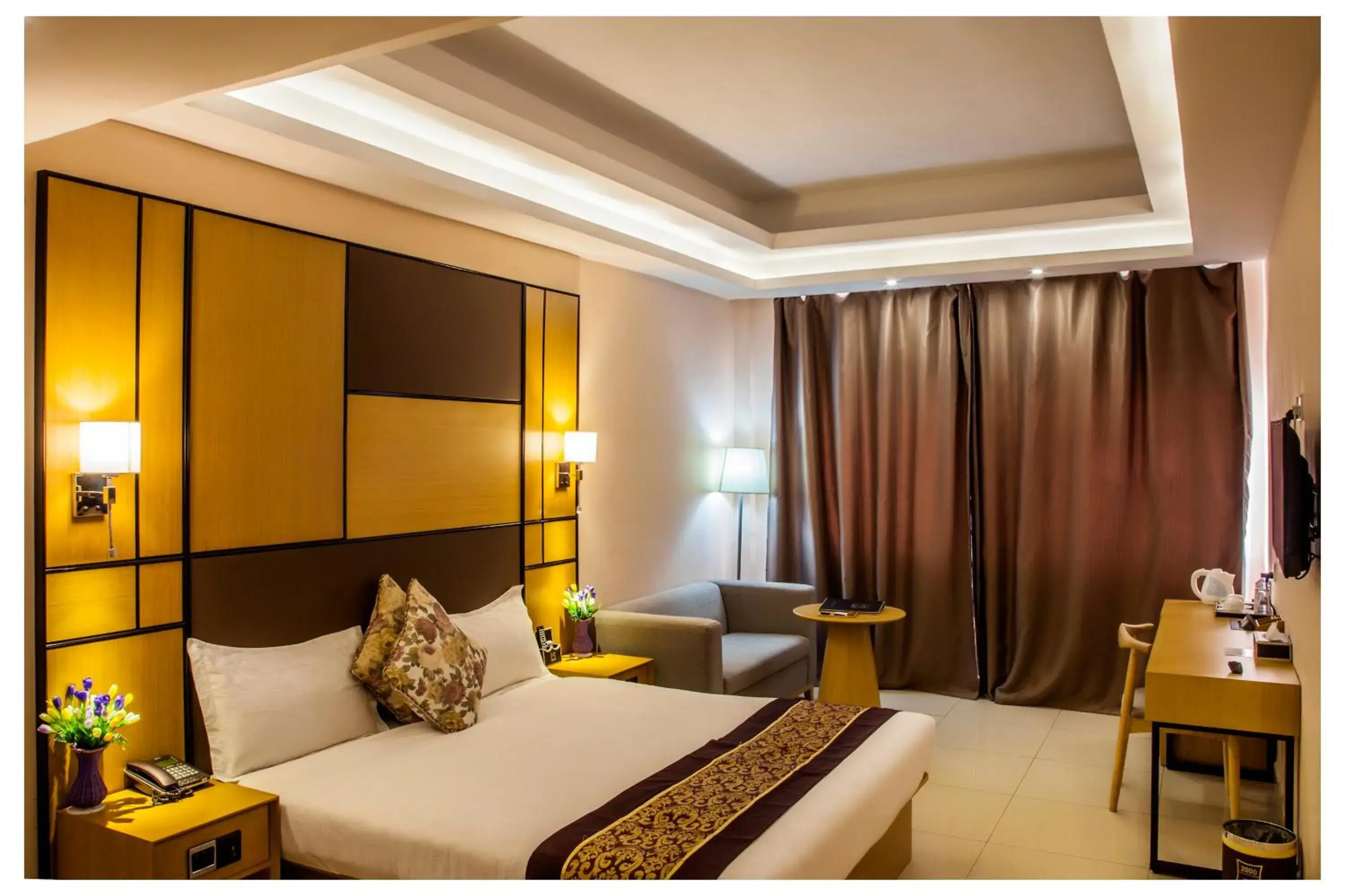 Bed in 2000 Hotel Downtown Kigali Bed in 2000 Hotel Downtown Kigali