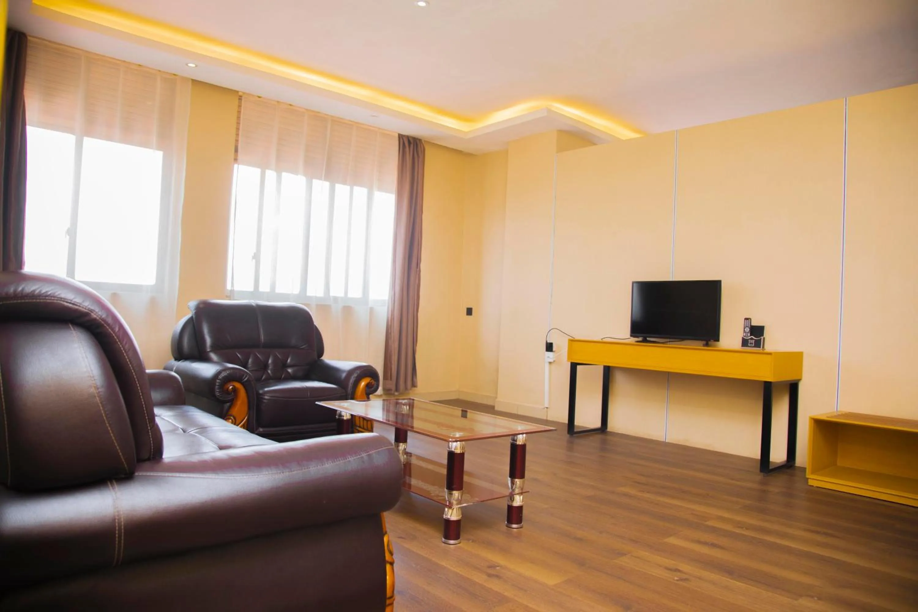 Living room in 2000 Hotel Downtown Kigali