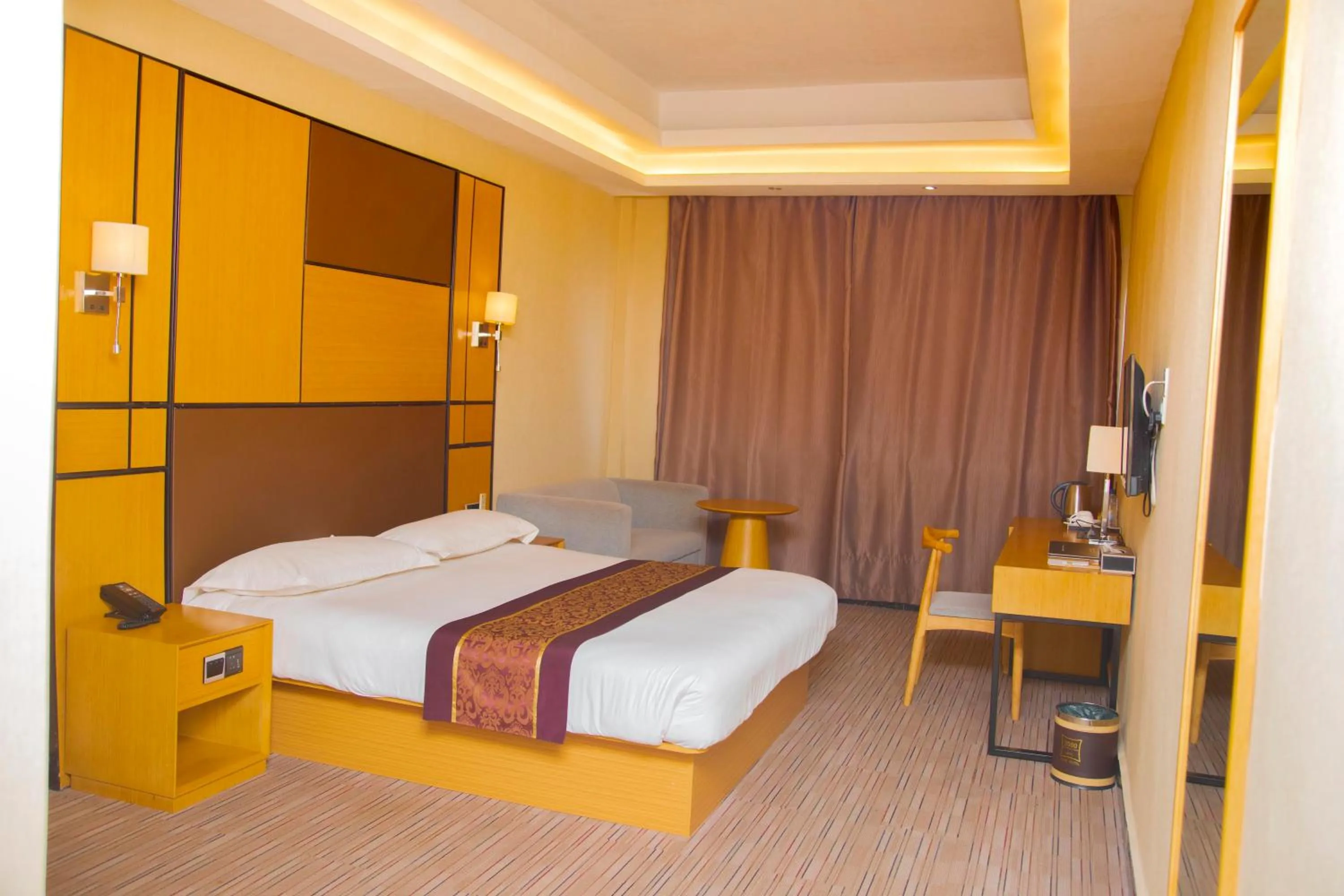 Photo of the whole room, Bed in 2000 Hotel Downtown Kigali