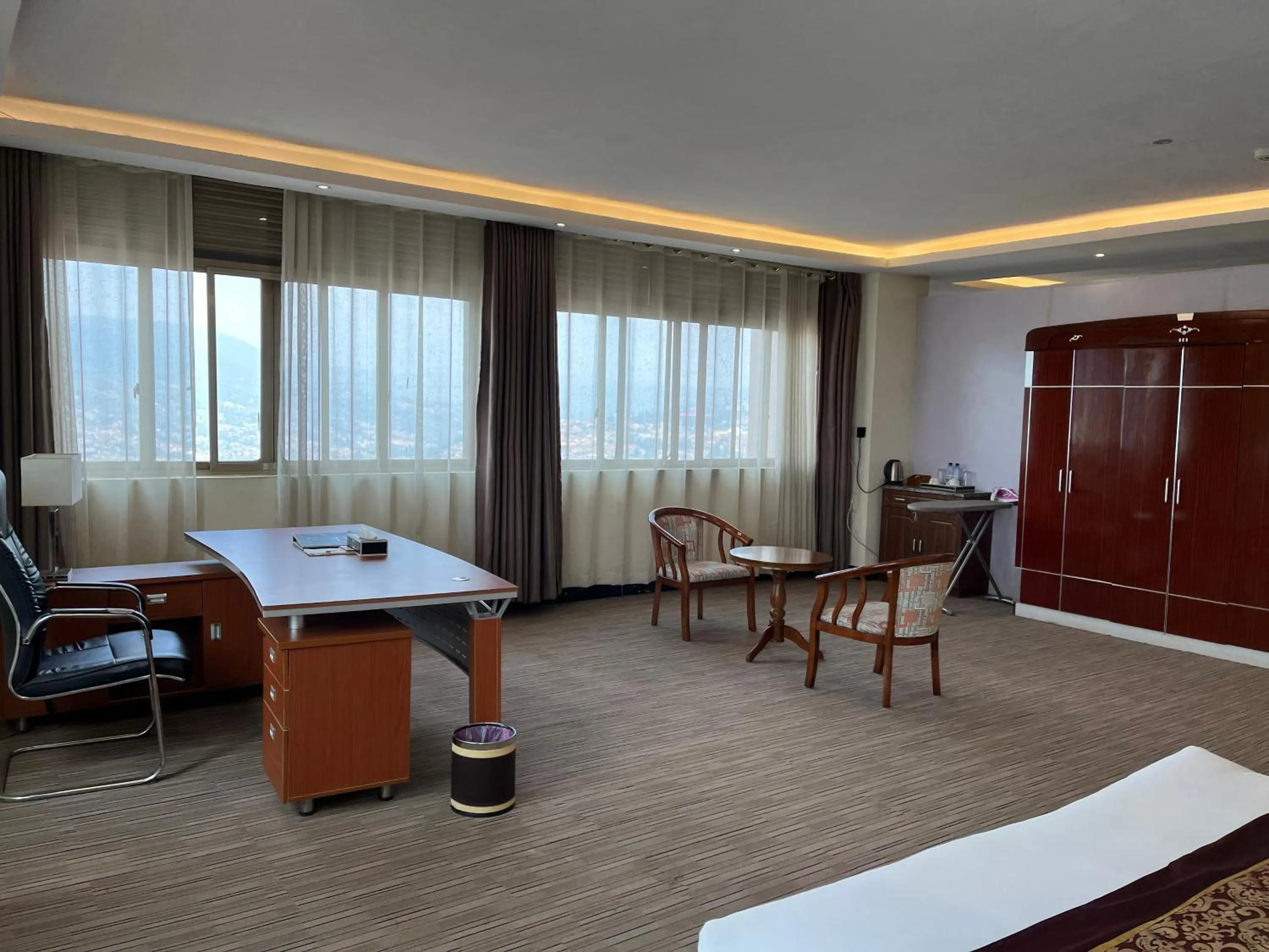 Photo of the whole room in 2000 Hotel Downtown Kigali
