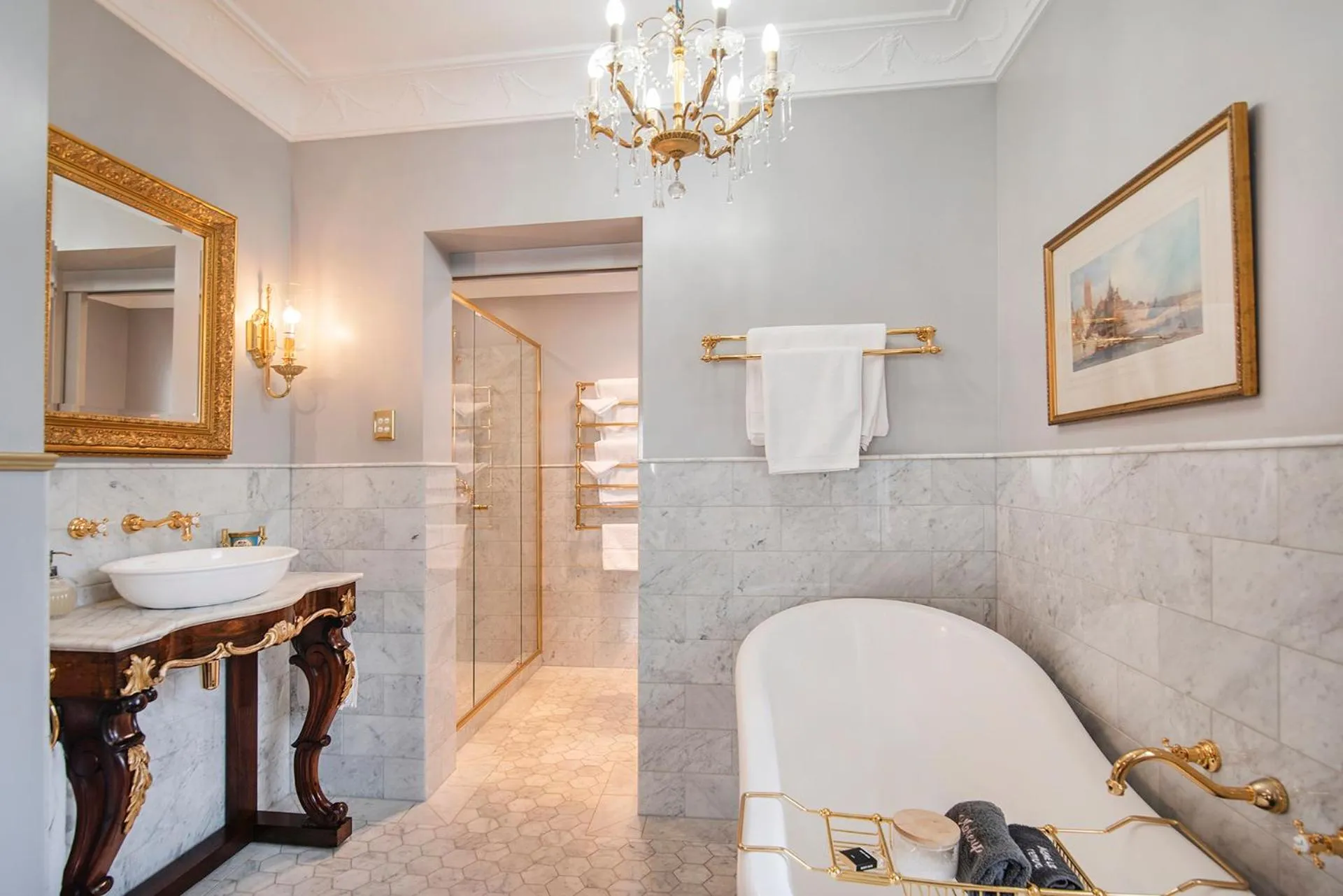 Bathroom in Josephines Luxury Accommodation