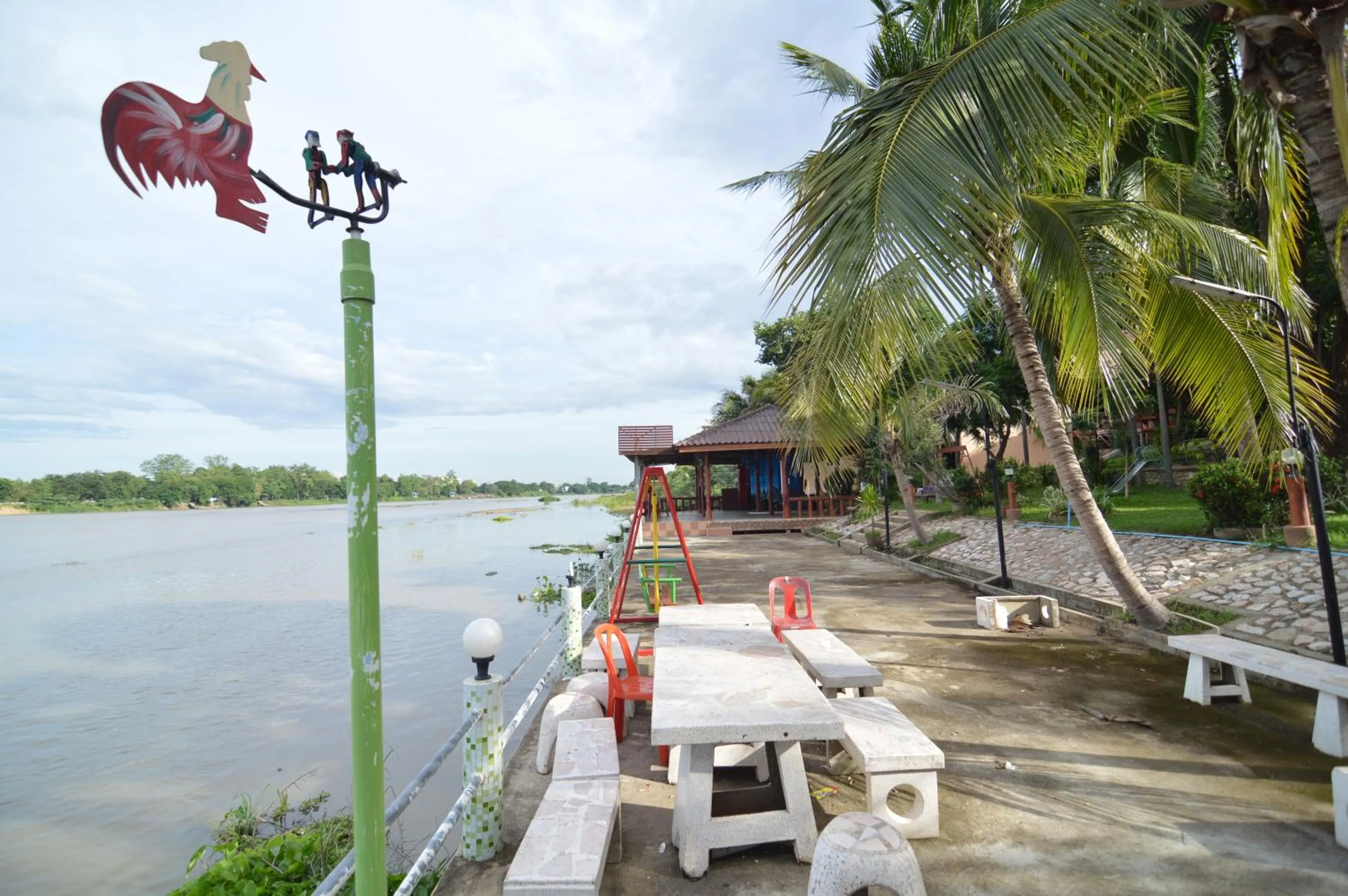 Children play ground in Techno Riverview Resort