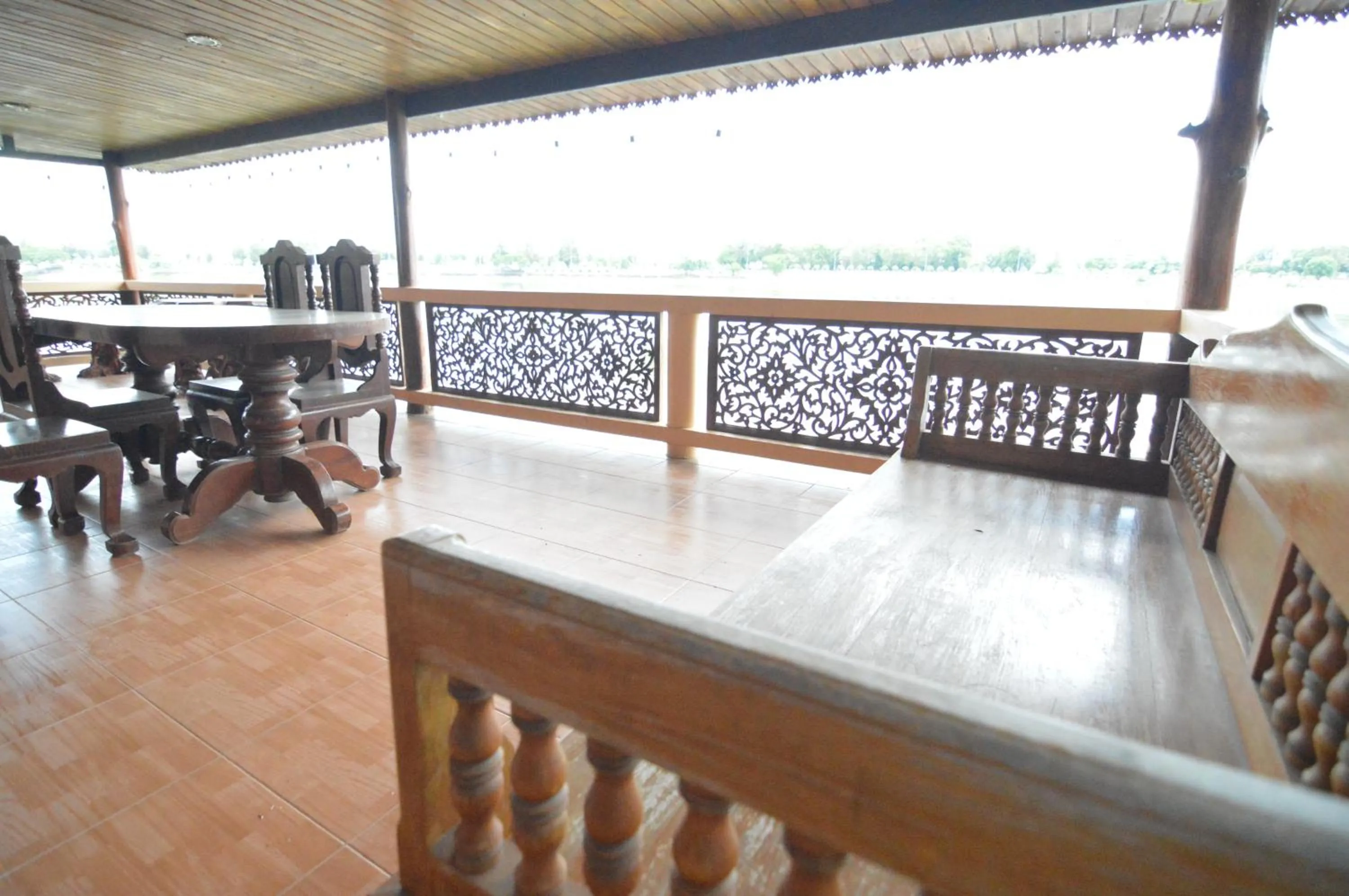 Balcony/Terrace in Techno Riverview Resort