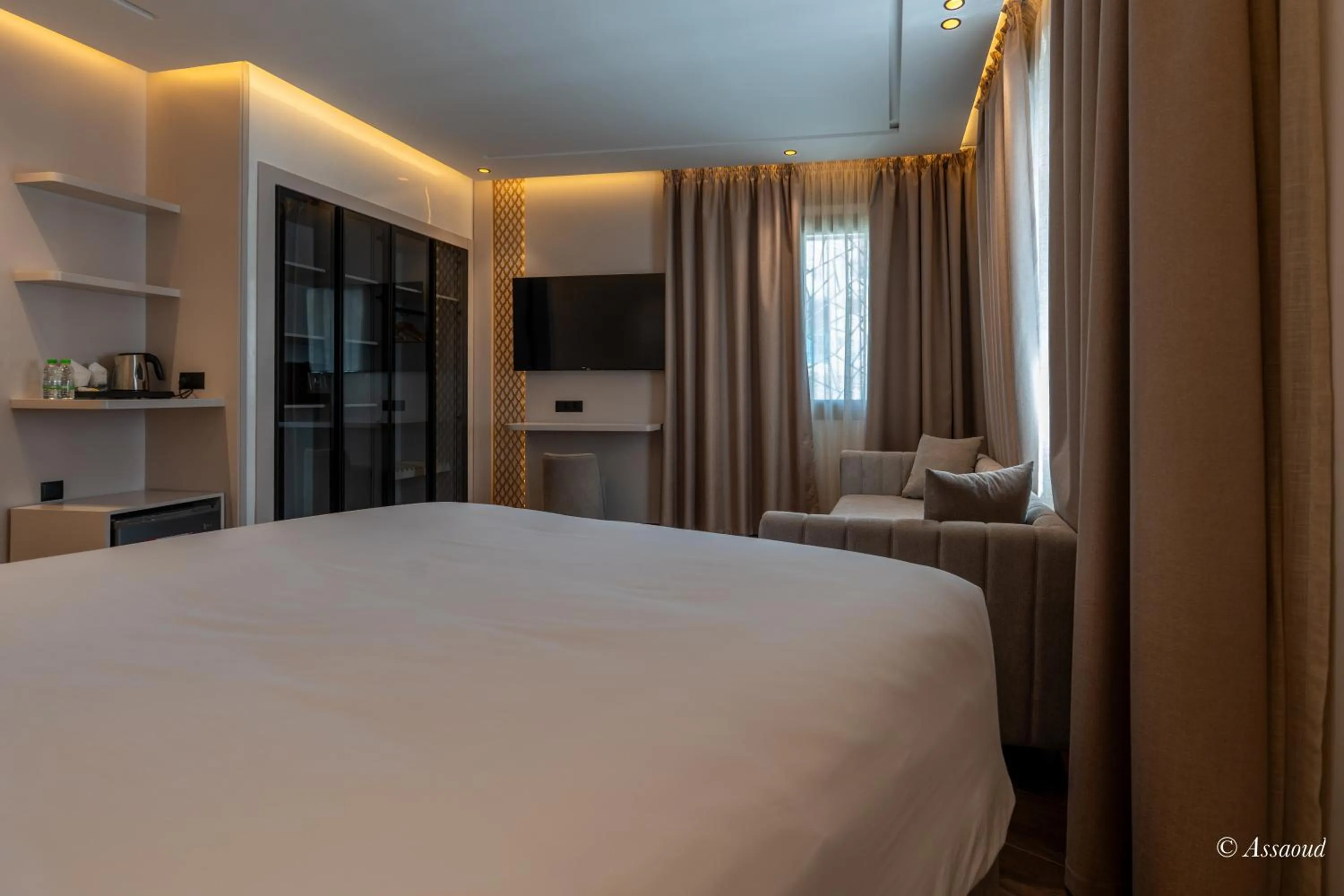 Bed in Hotel Esmeralda