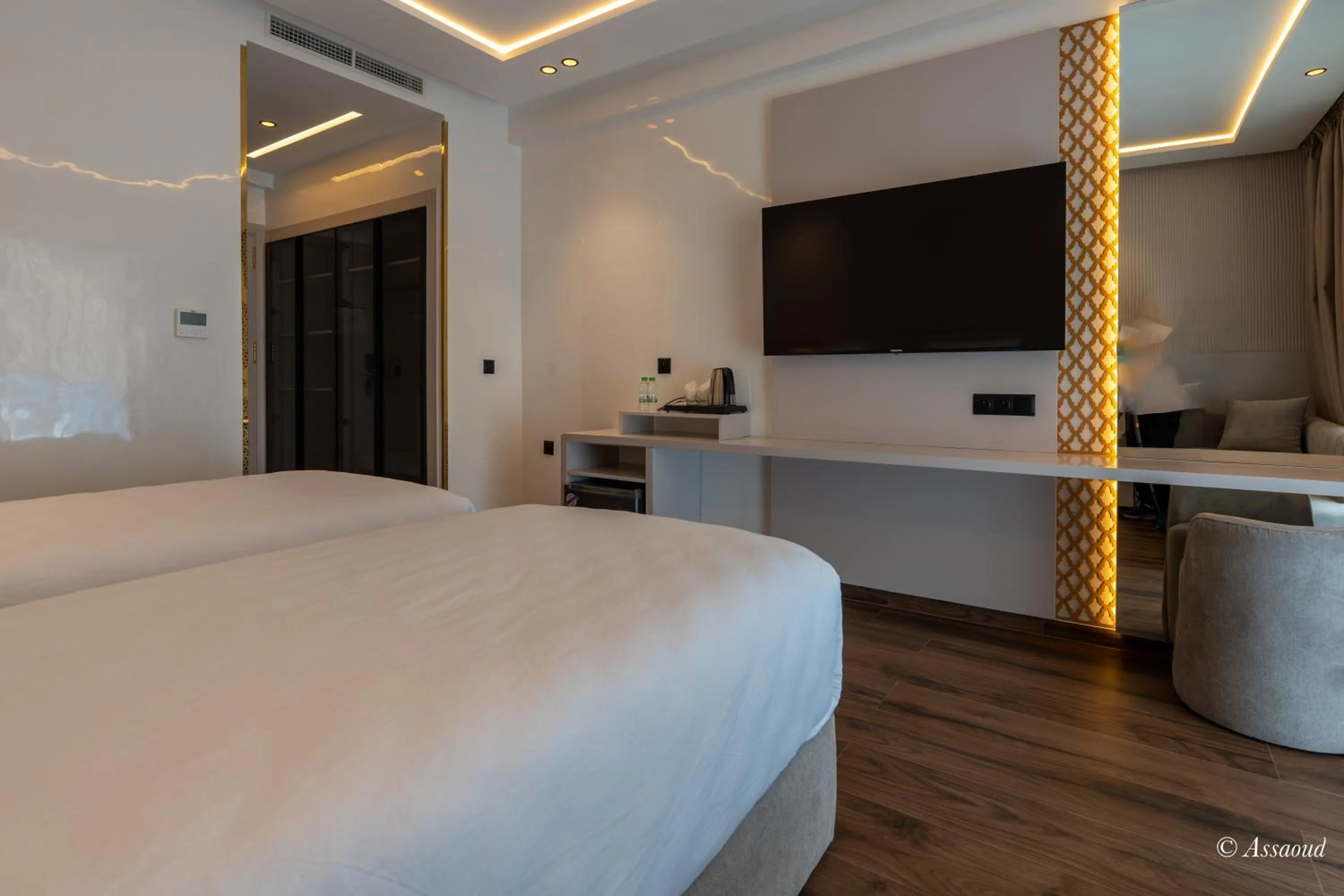 Bed in Hotel Esmeralda