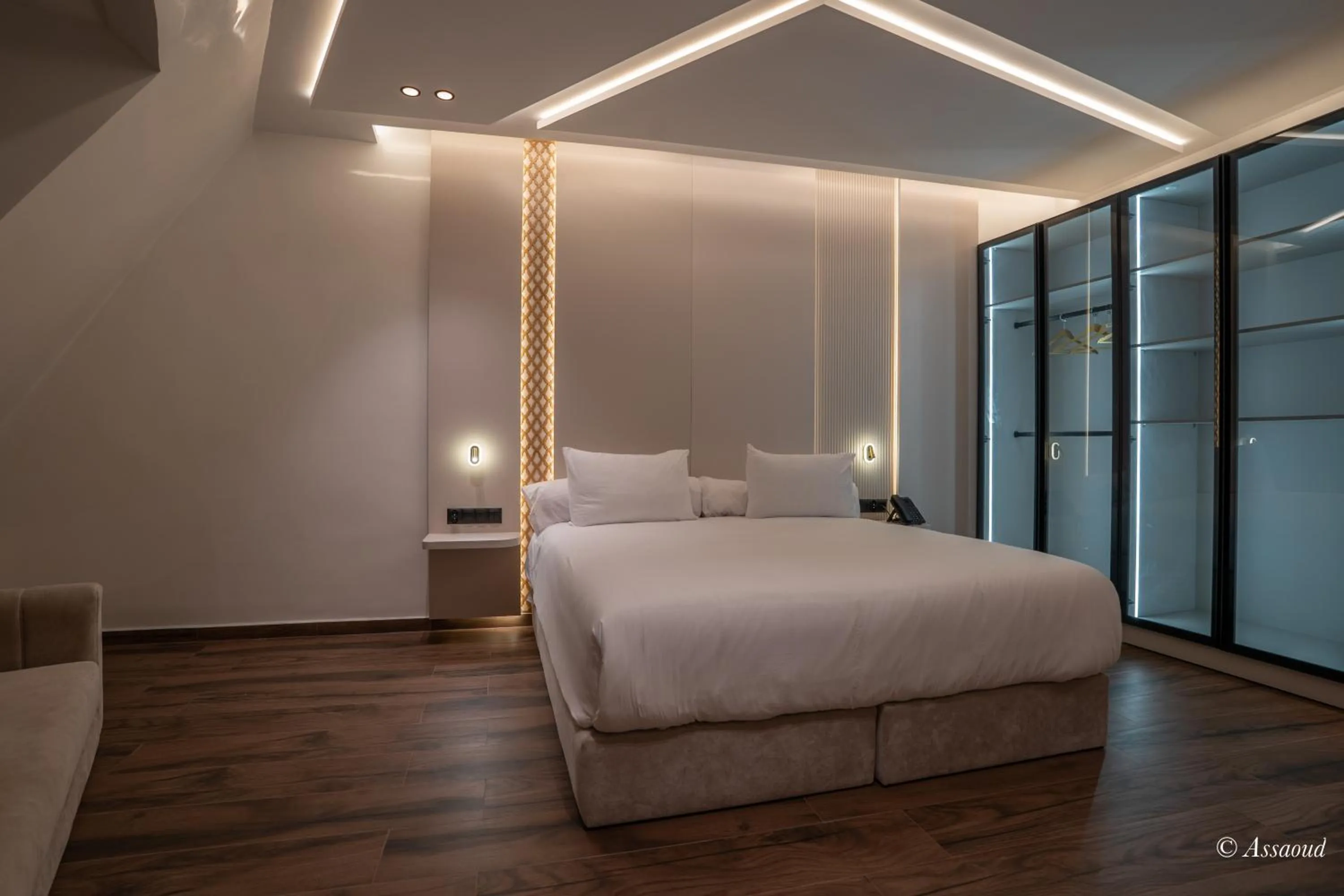 Bed in Hotel Esmeralda