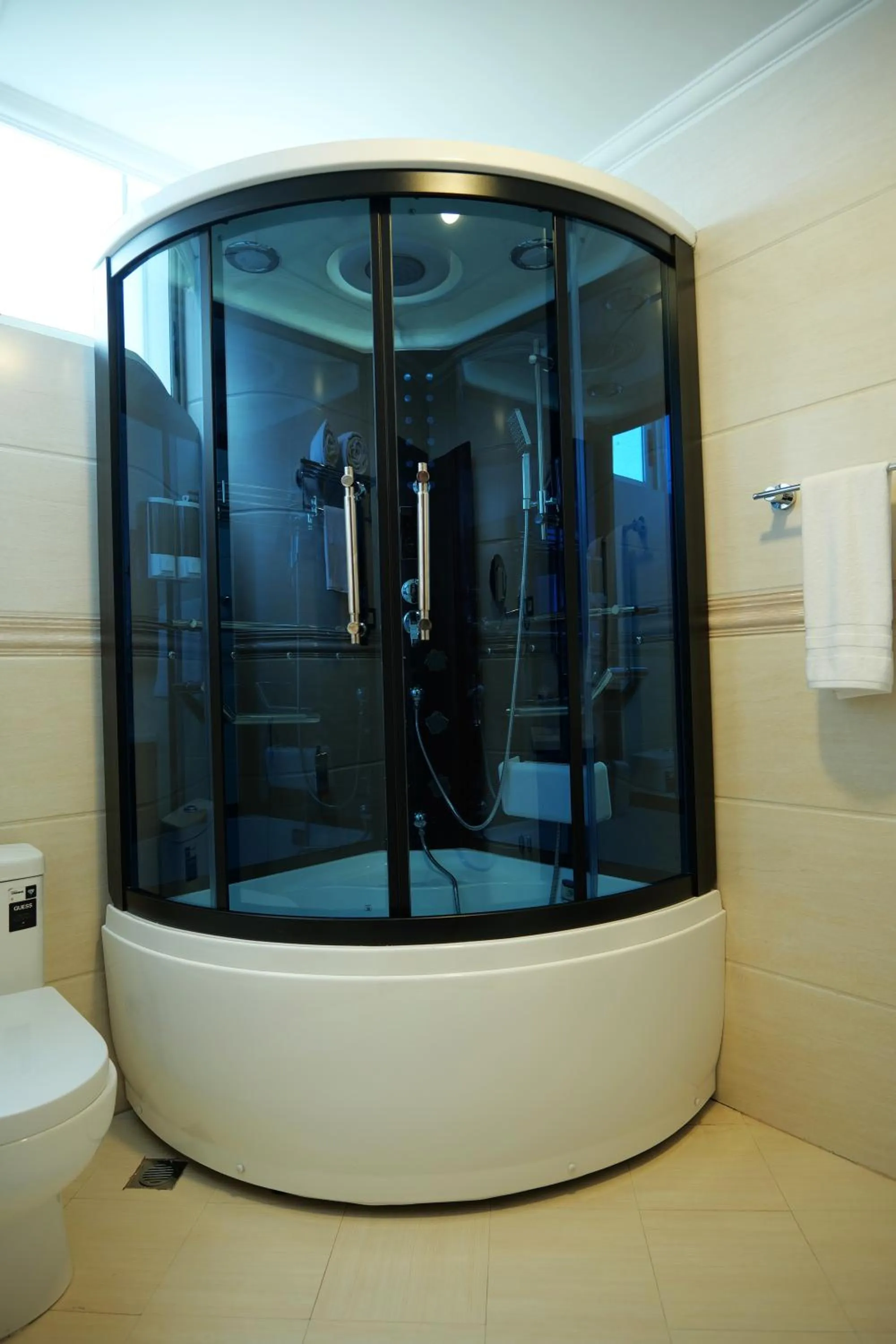 Bathroom in Crescent International Hotel