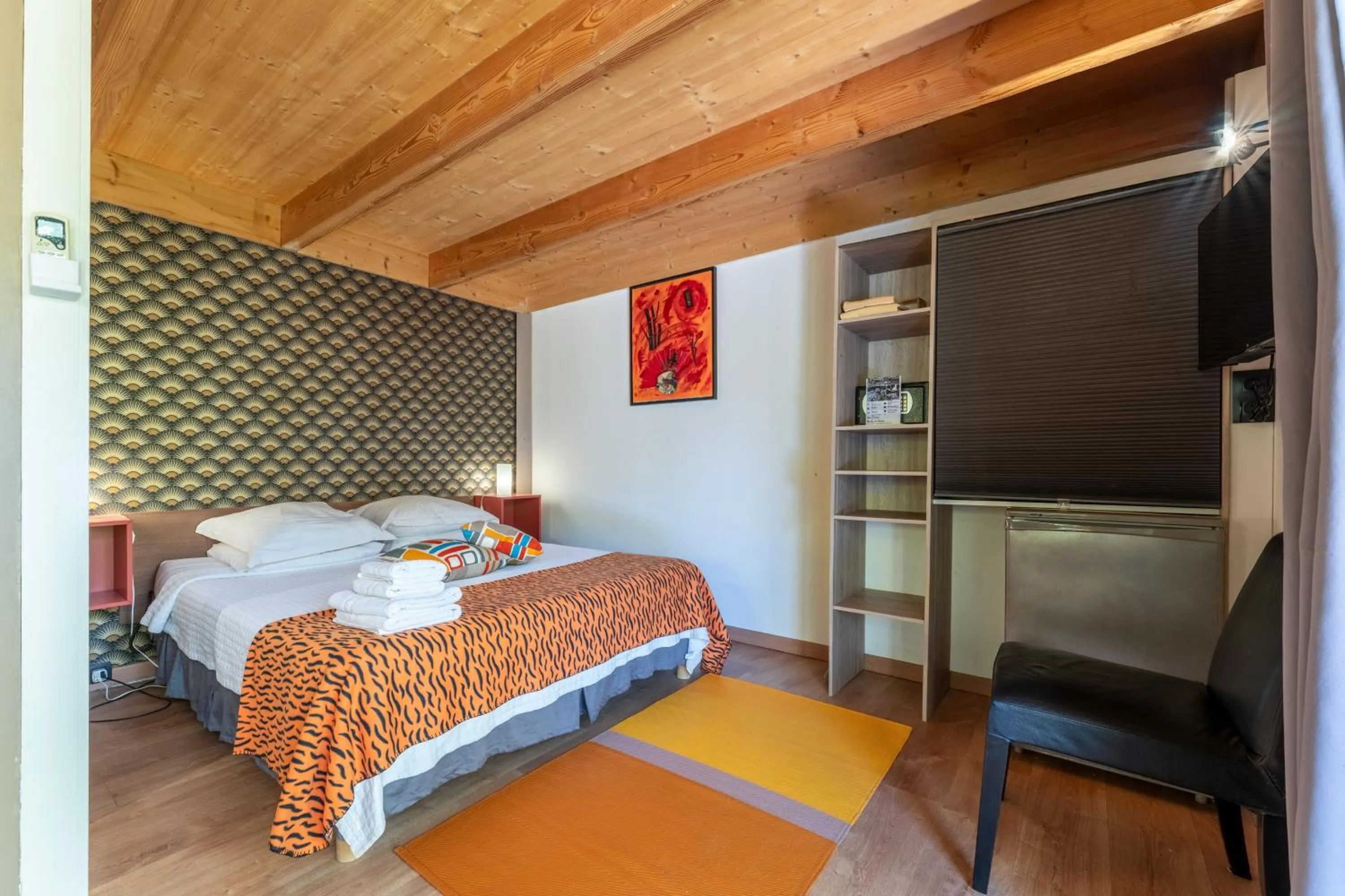 Living room, Bed in Inn 4 Bears
