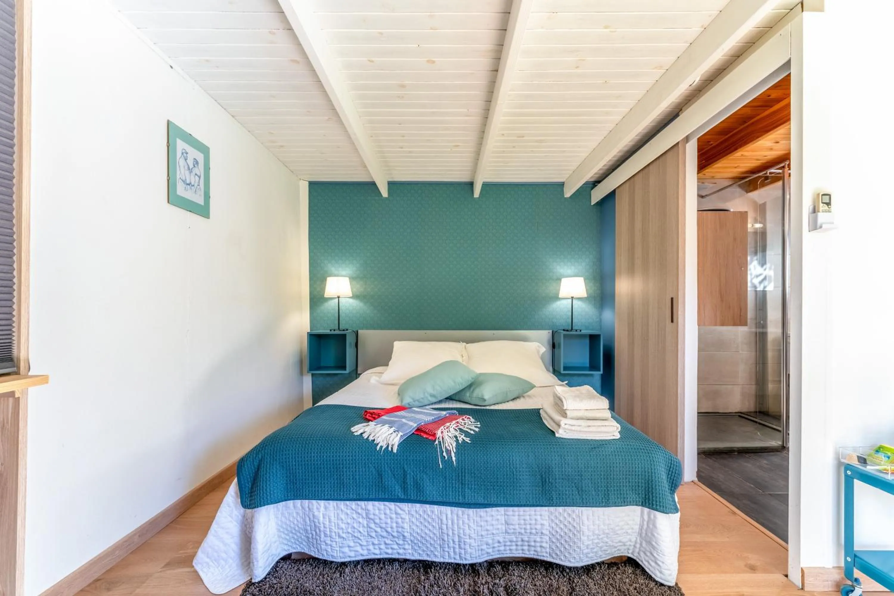 Living room, Bed in Inn 4 Bears