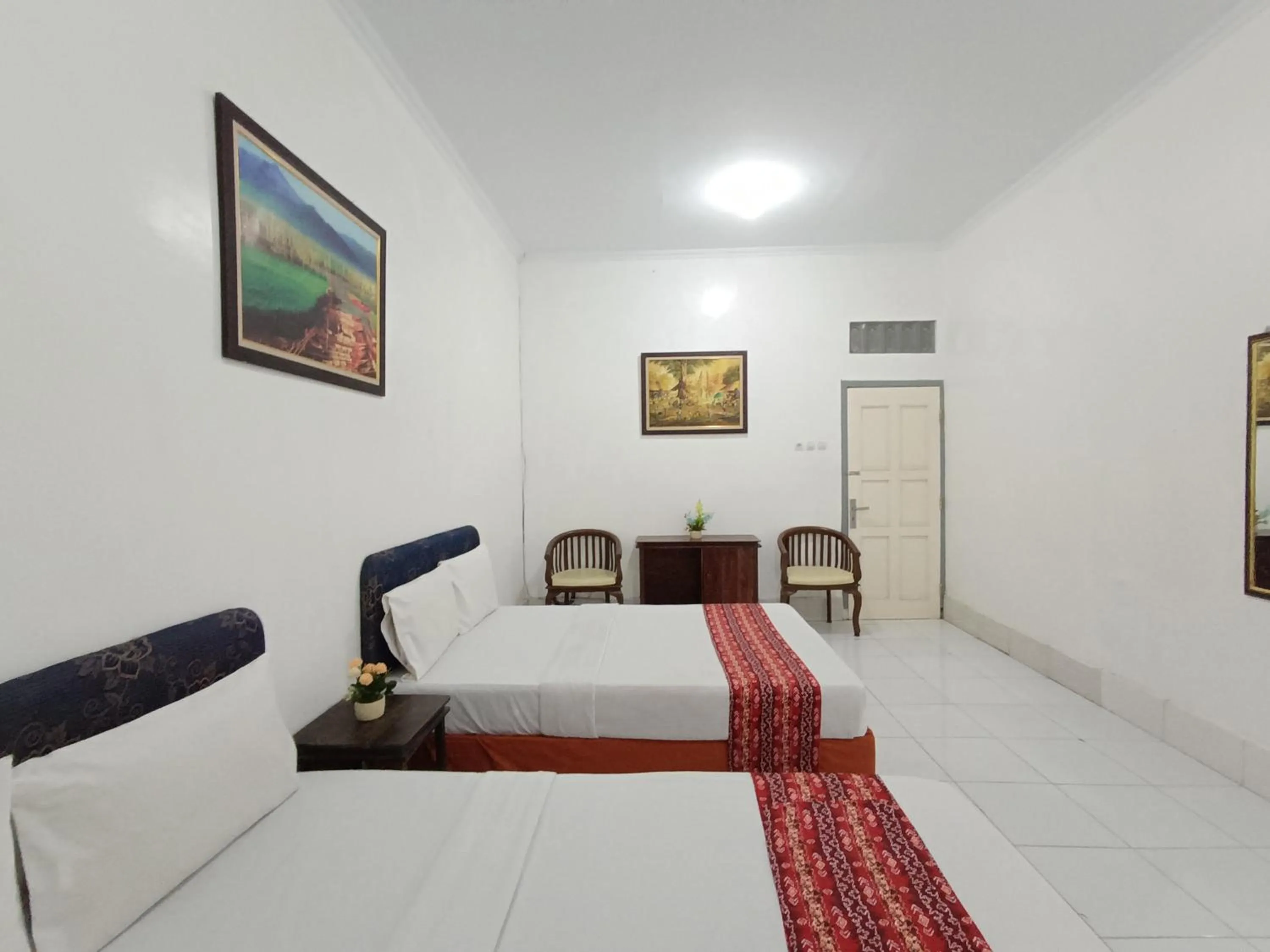 Bed in Hotel STIPRAM Kaliurang Yogyakarta