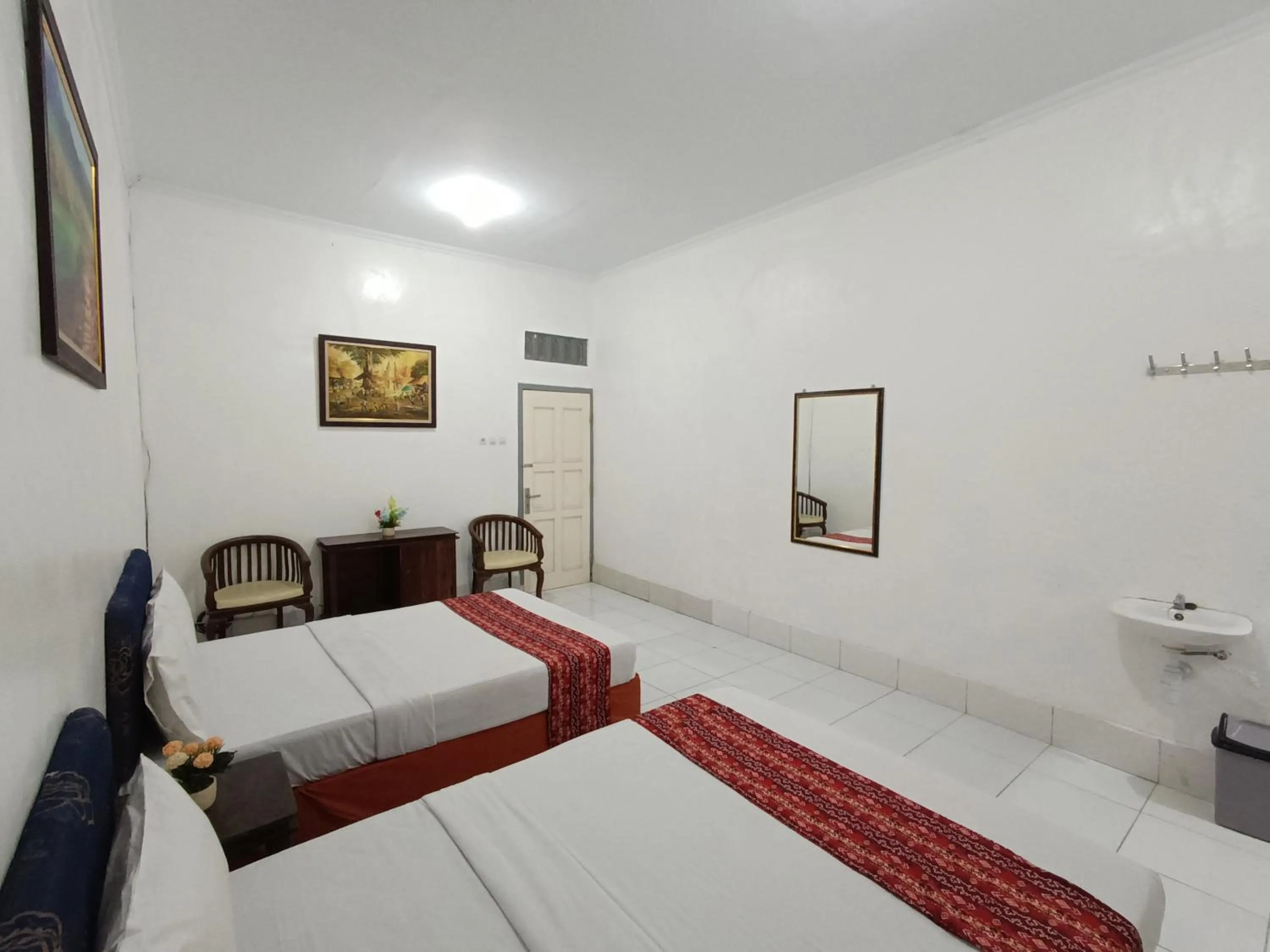 Bed in Hotel STIPRAM Kaliurang Yogyakarta