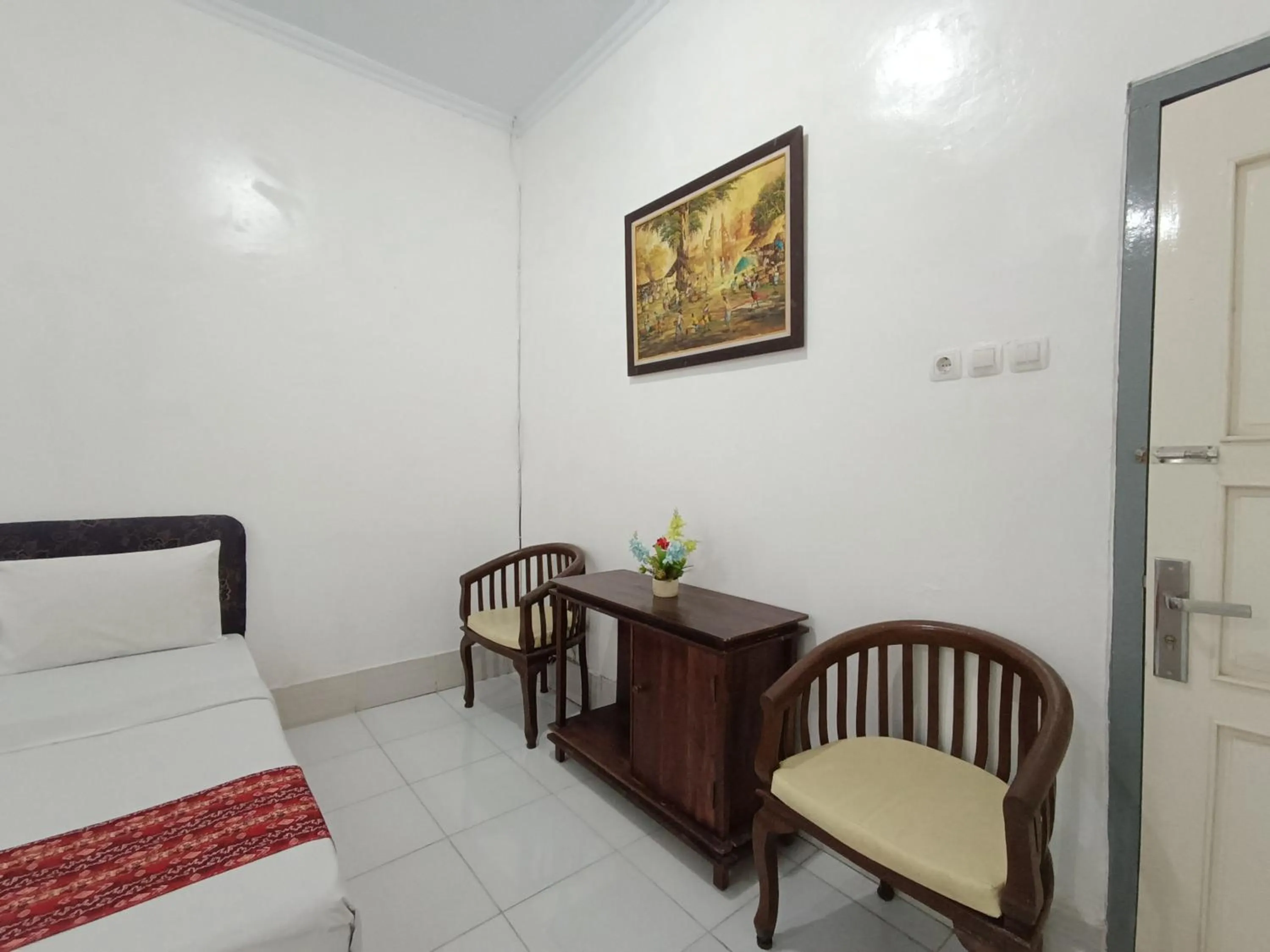 Bed in Hotel STIPRAM Kaliurang Yogyakarta