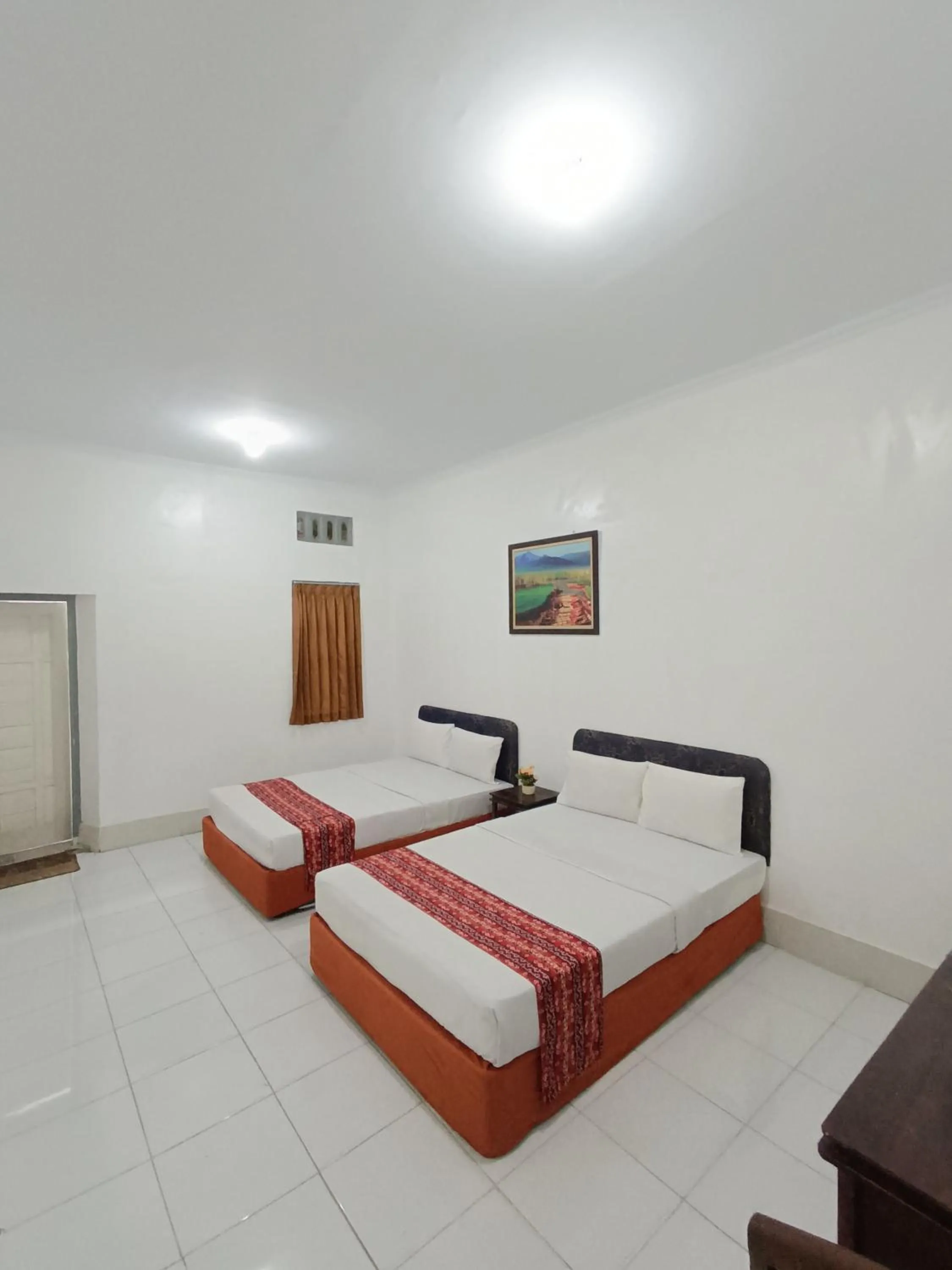 Bed in Hotel STIPRAM Kaliurang Yogyakarta