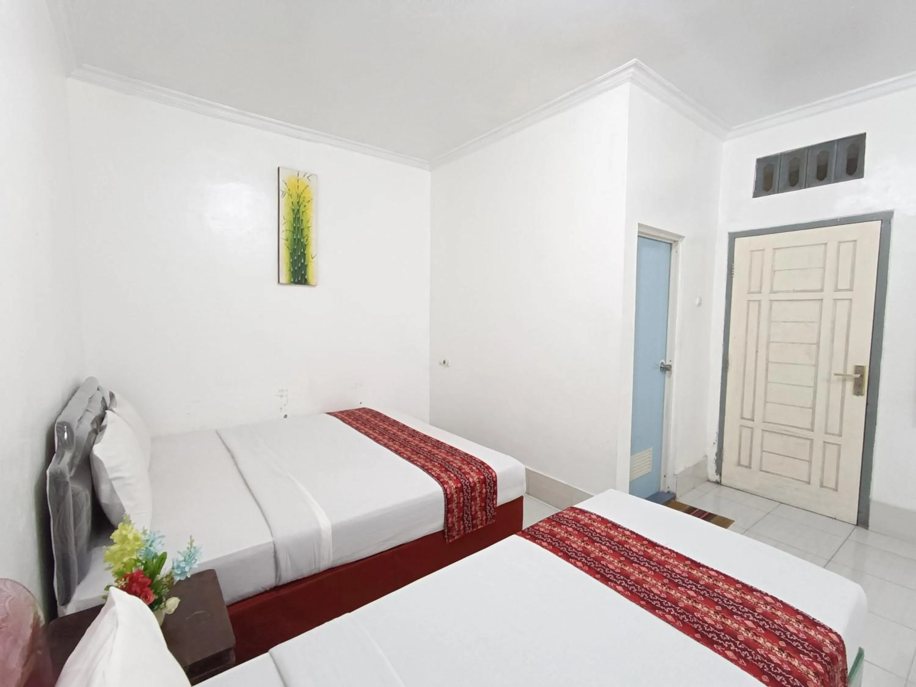 Bed in Hotel STIPRAM Kaliurang Yogyakarta