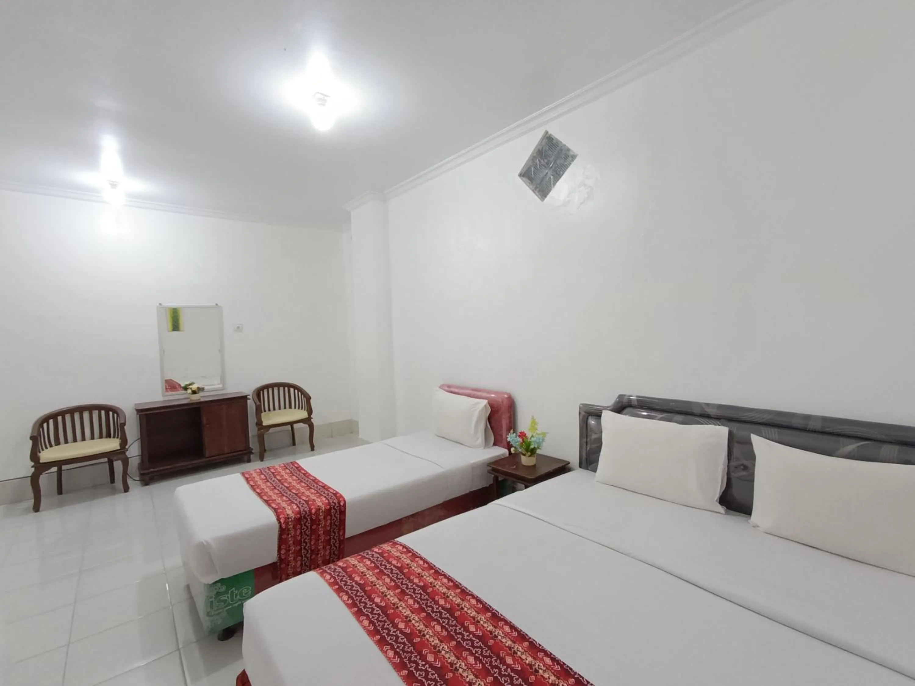 Bed in Hotel STIPRAM Kaliurang Yogyakarta