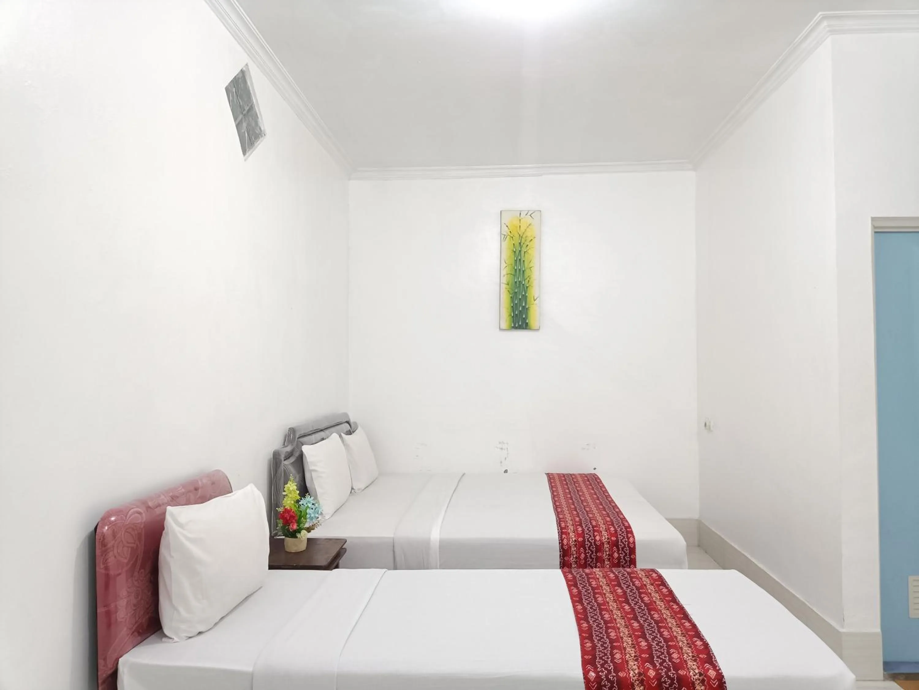 Bed in Hotel STIPRAM Kaliurang Yogyakarta