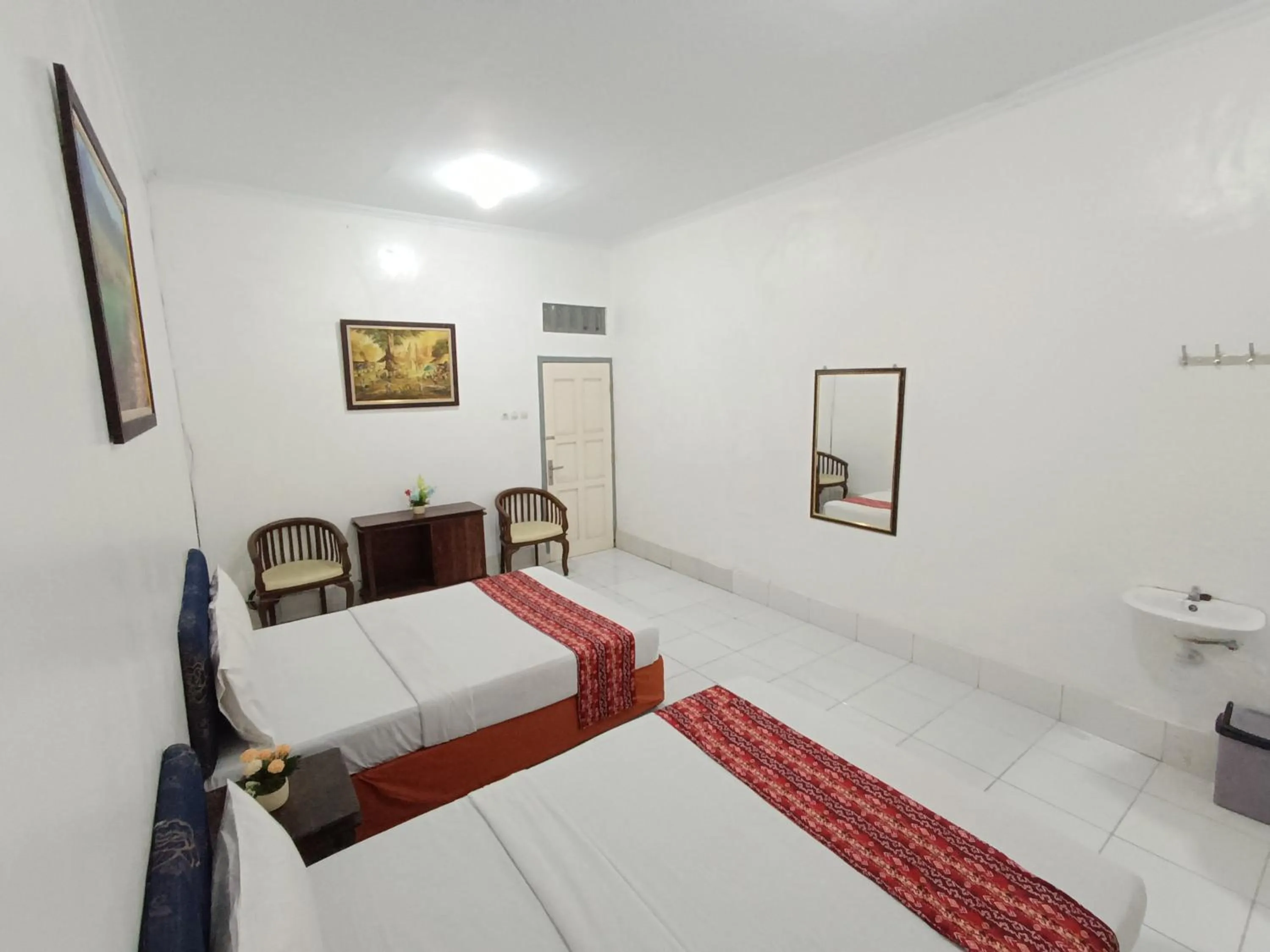 Bed in Hotel STIPRAM Kaliurang Yogyakarta