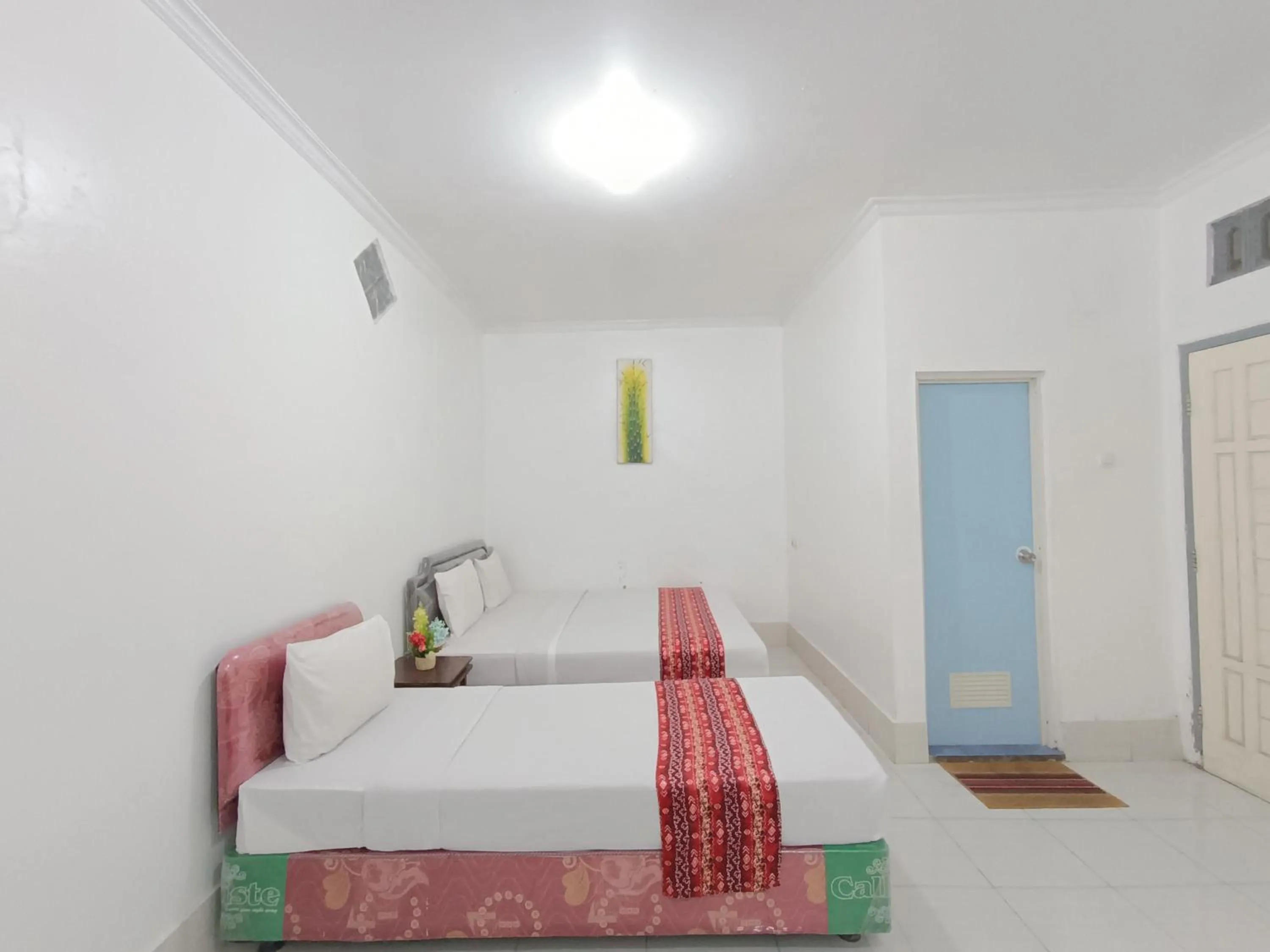 Bed in Hotel STIPRAM Kaliurang Yogyakarta