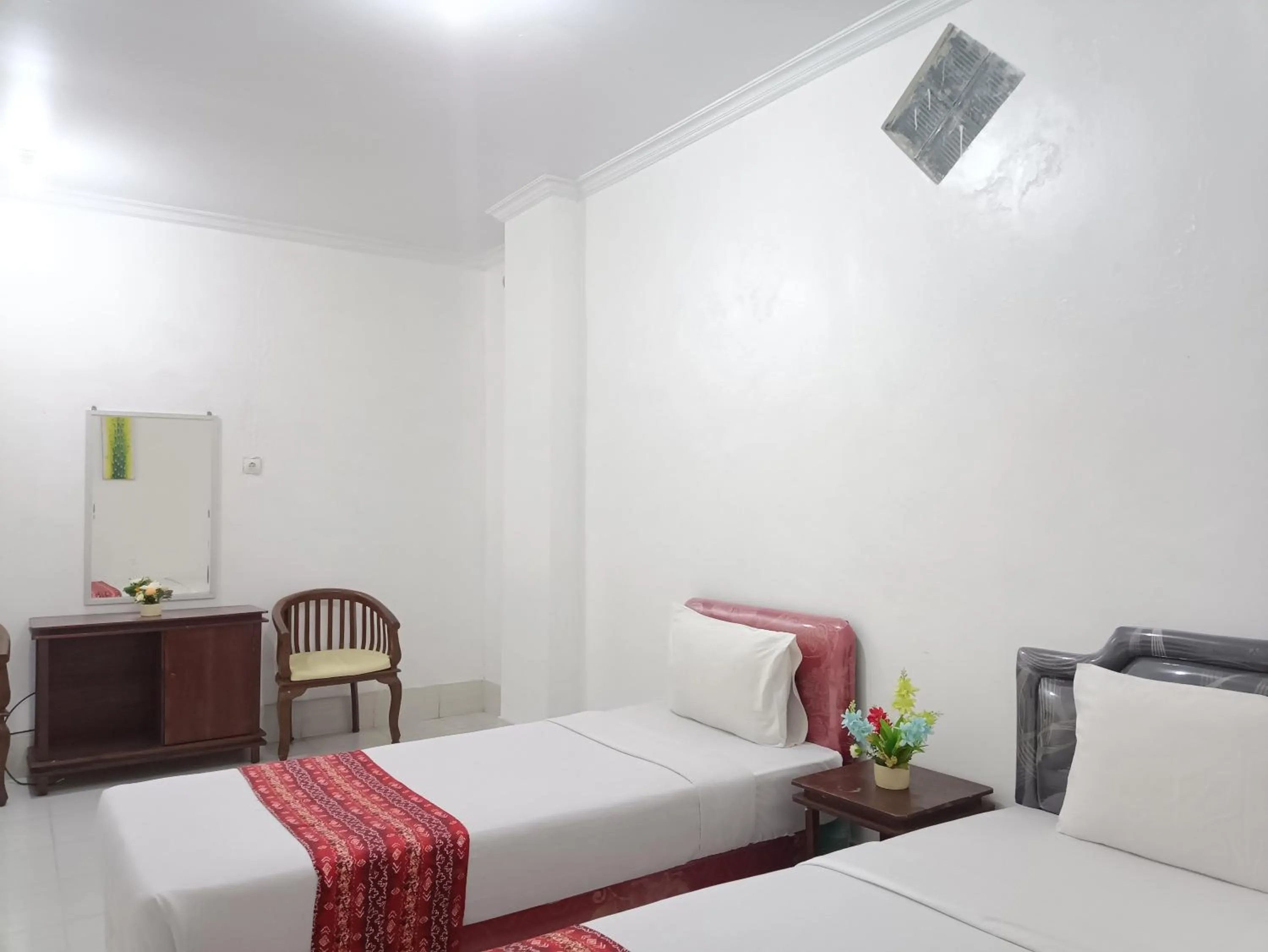 Bed in Hotel STIPRAM Kaliurang Yogyakarta