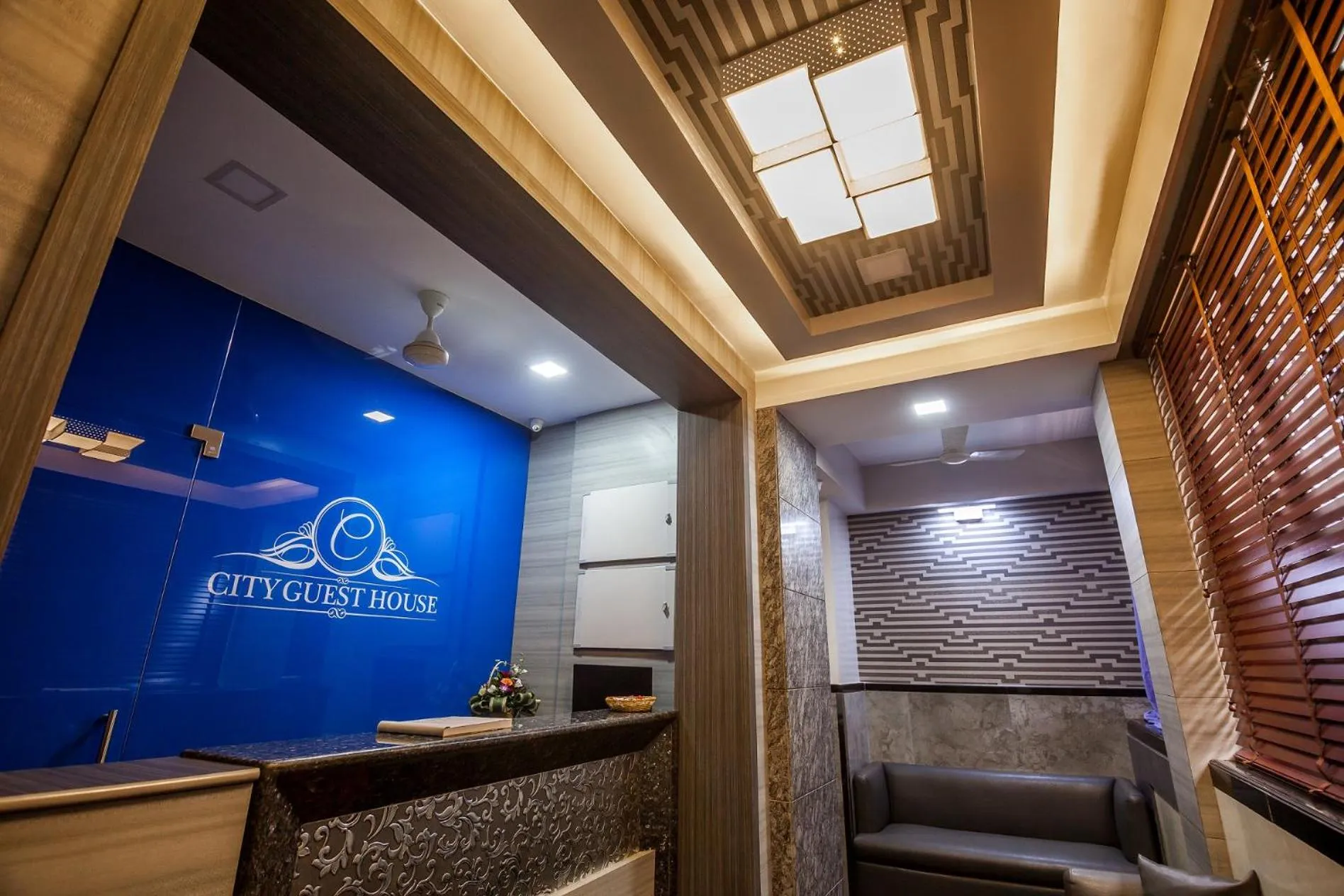 Lobby or reception in City Guest House - Dadar