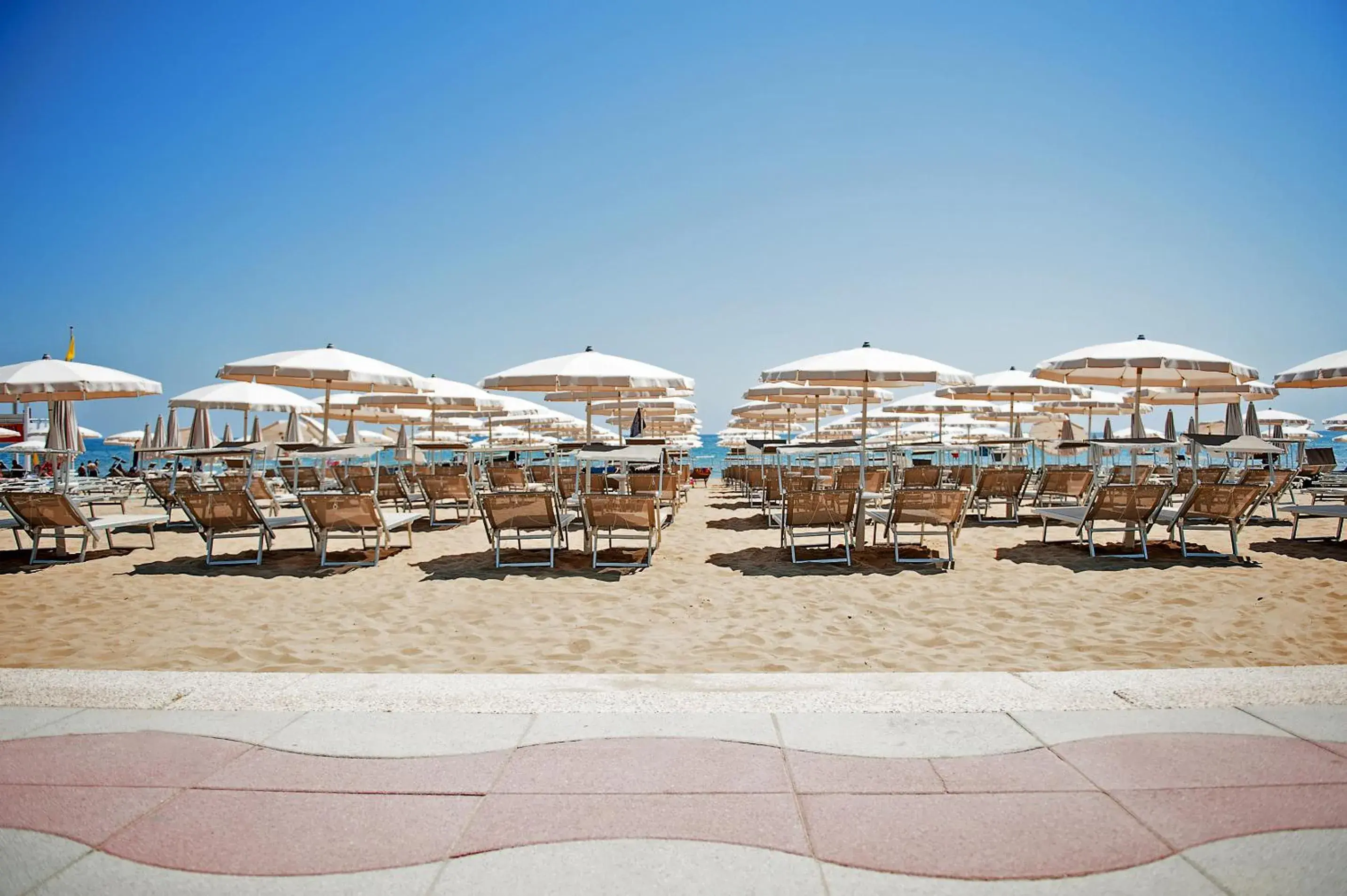 Beach in Hotel Delle Nazioni