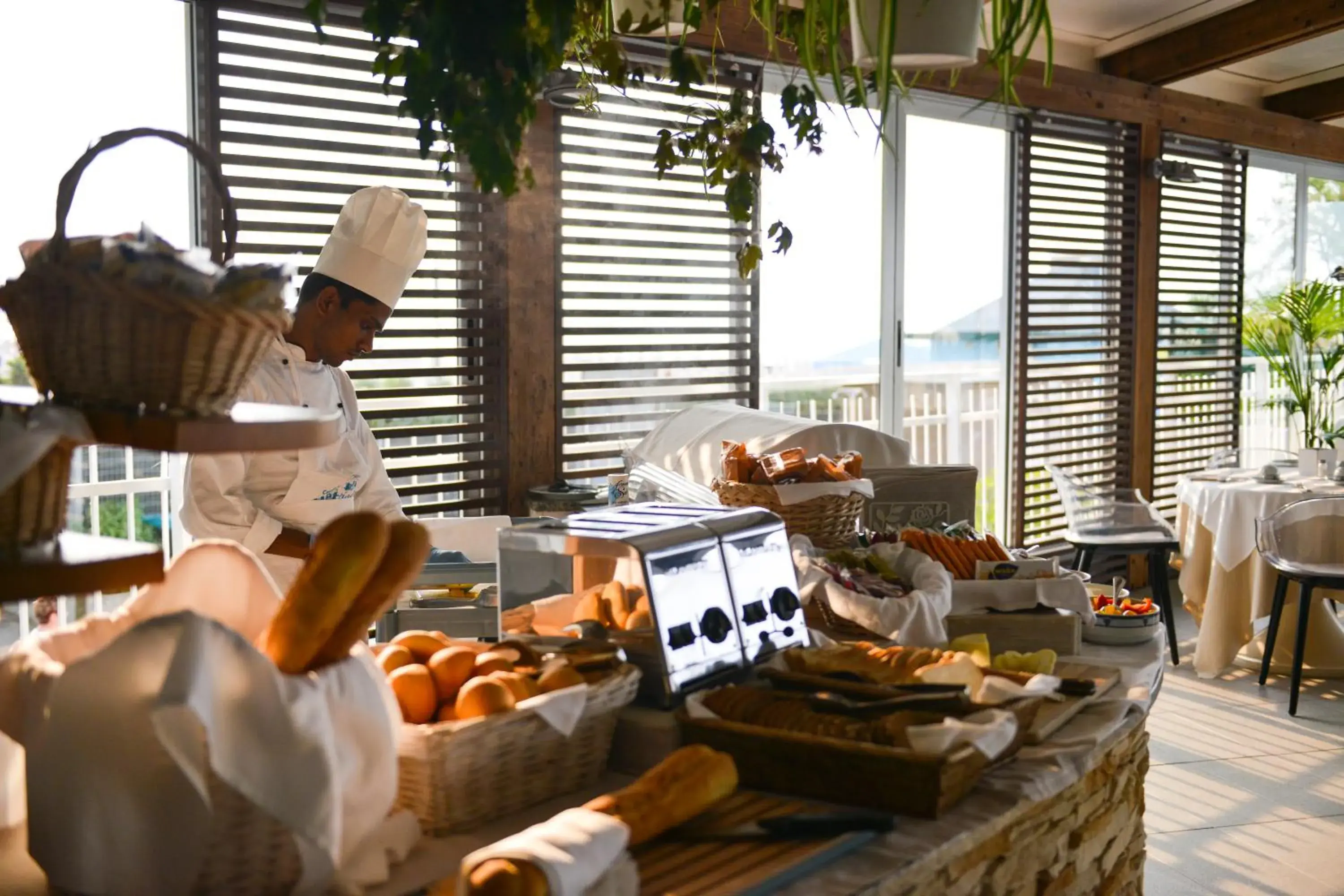Buffet breakfast in Hotel Delle Nazioni