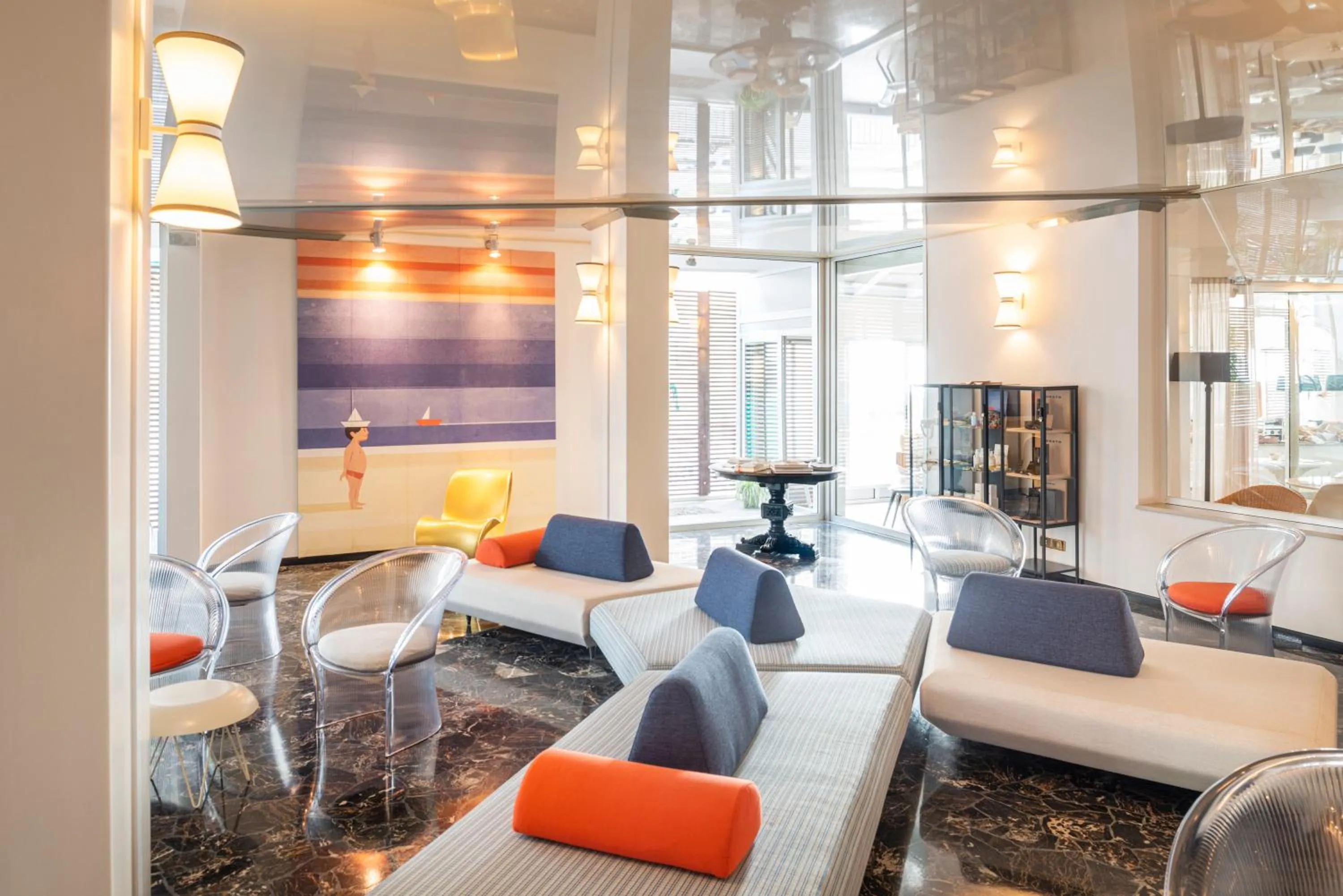 Lobby or reception in Hotel Delle Nazioni