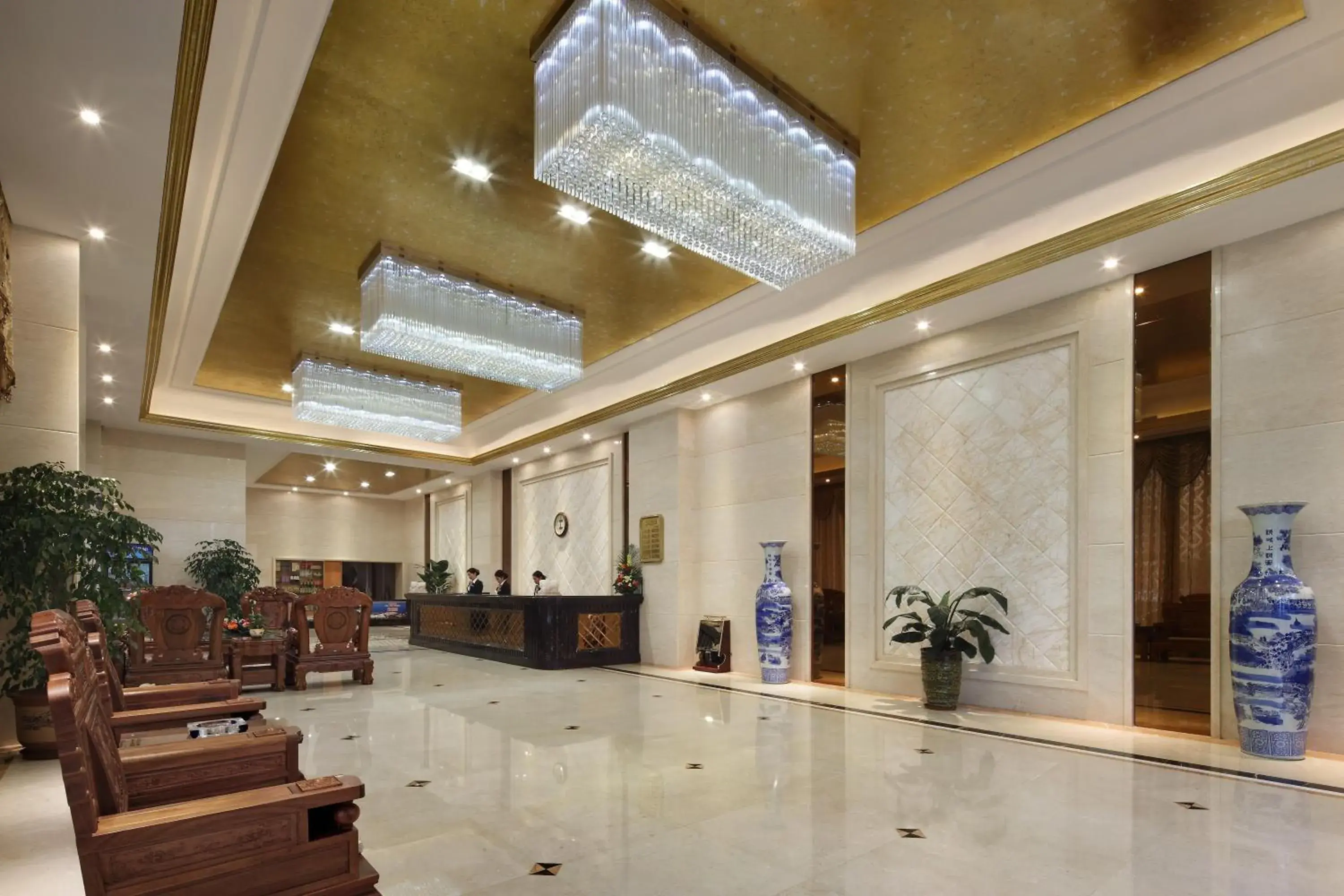 Lobby or reception in Honglilai Hotel Lobby or reception in Honglilai Hotel