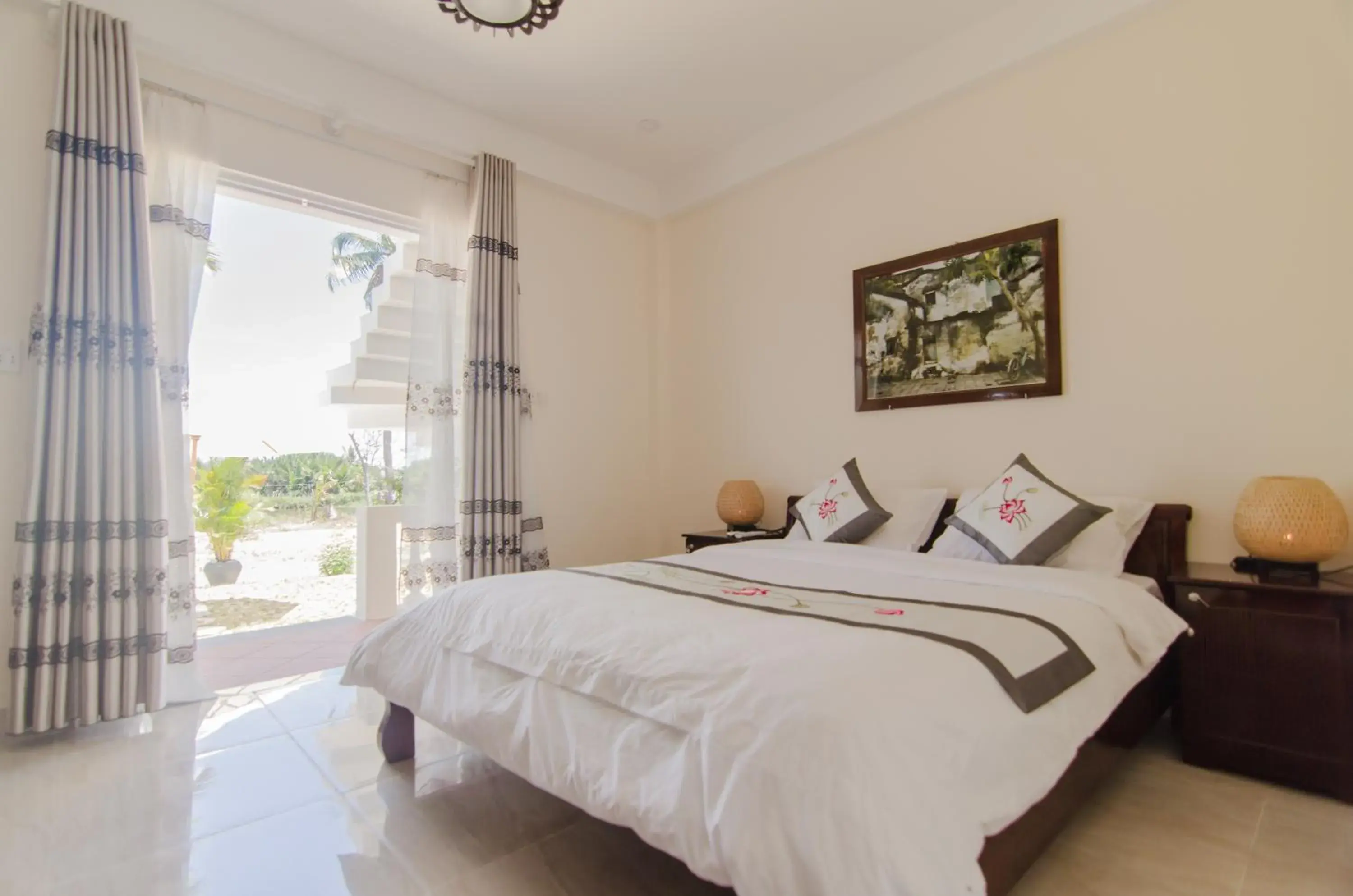 Decorative detail, Bed in The Moon River Homestay & Villa Decorative detail, Bed in The Moon River Homestay & Villa