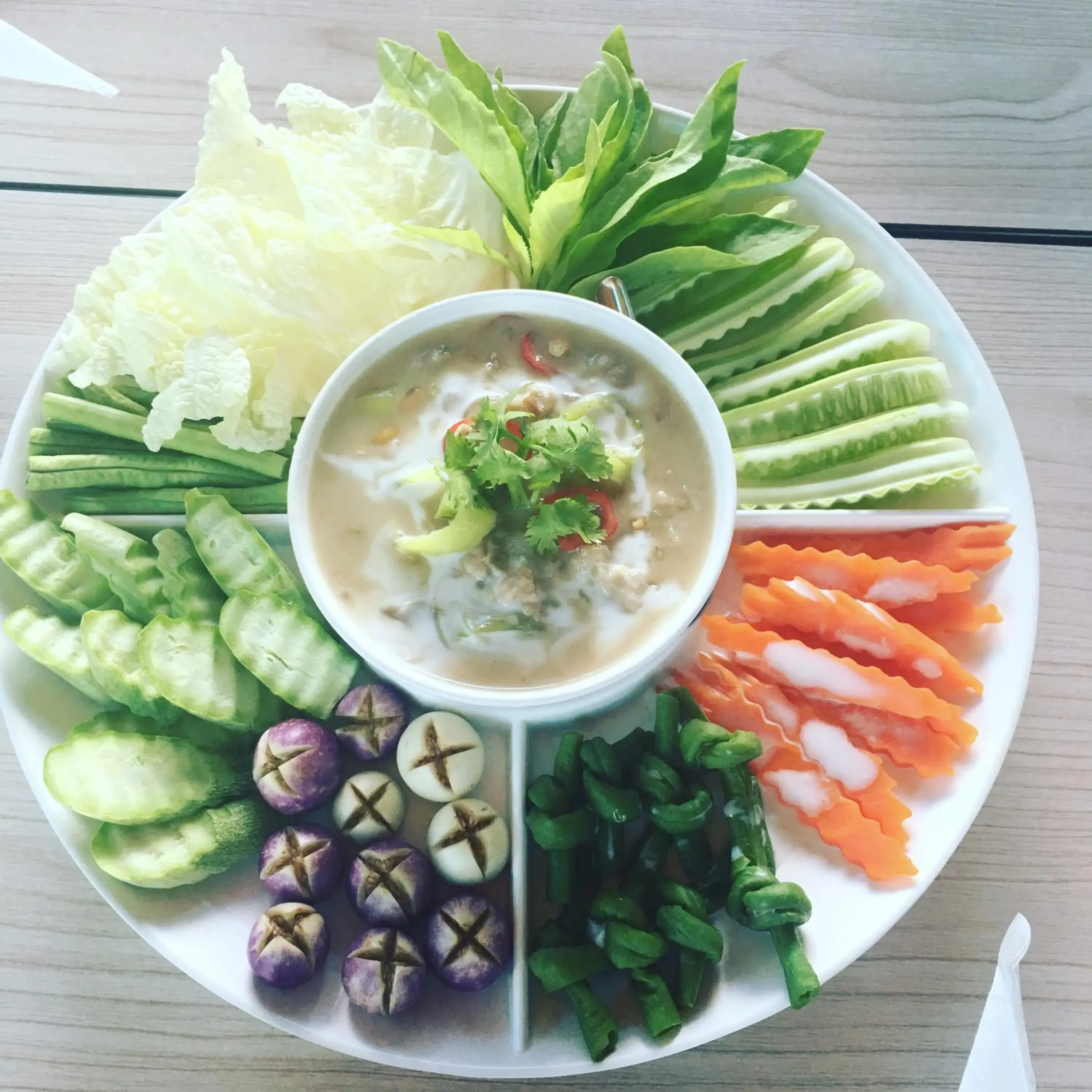 Food close-up in Rinradee Place Food close-up in Rinradee Place