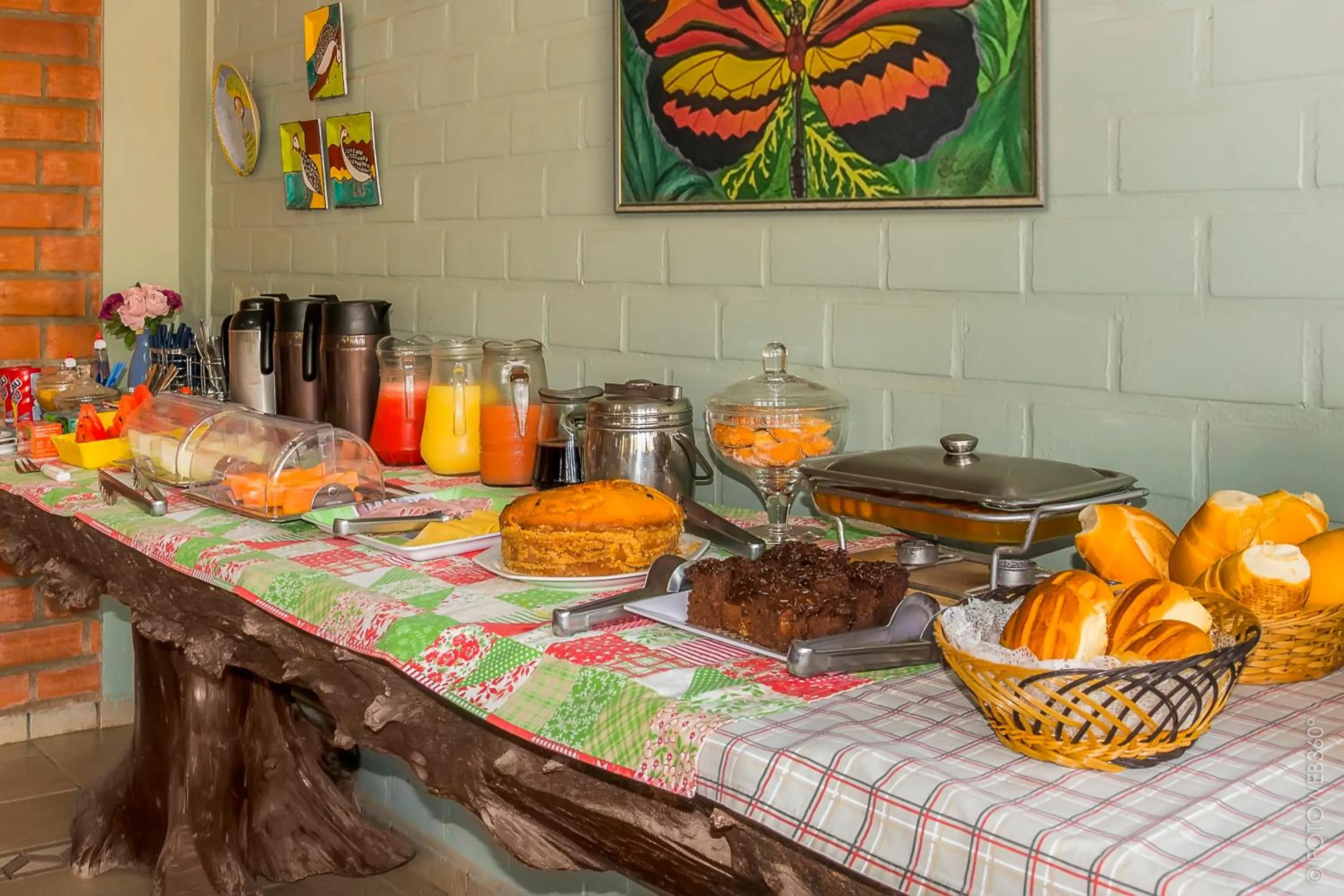 Breakfast in Pousada Rancho Jarinu