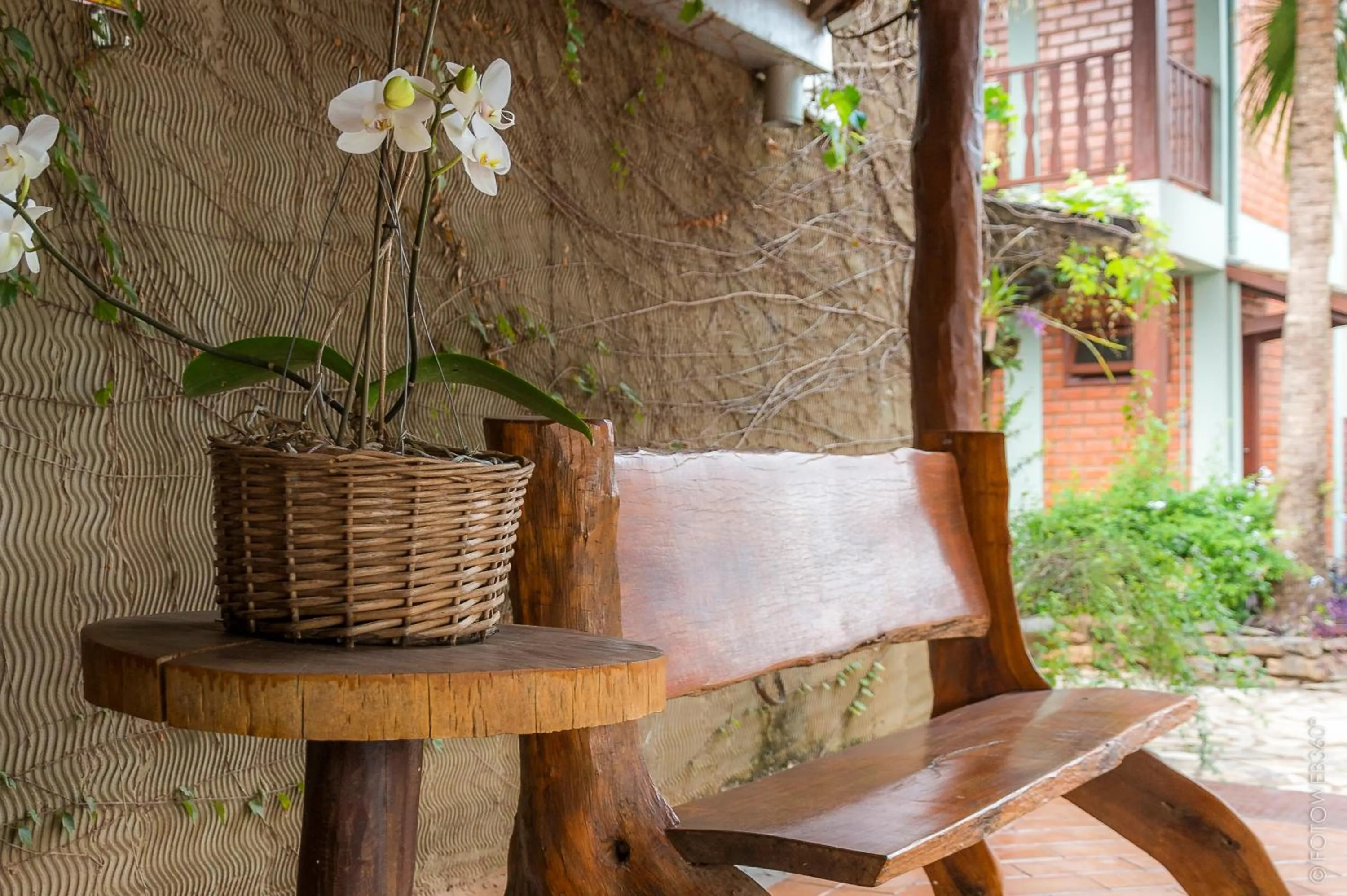 Garden view in Pousada Rancho Jarinu
