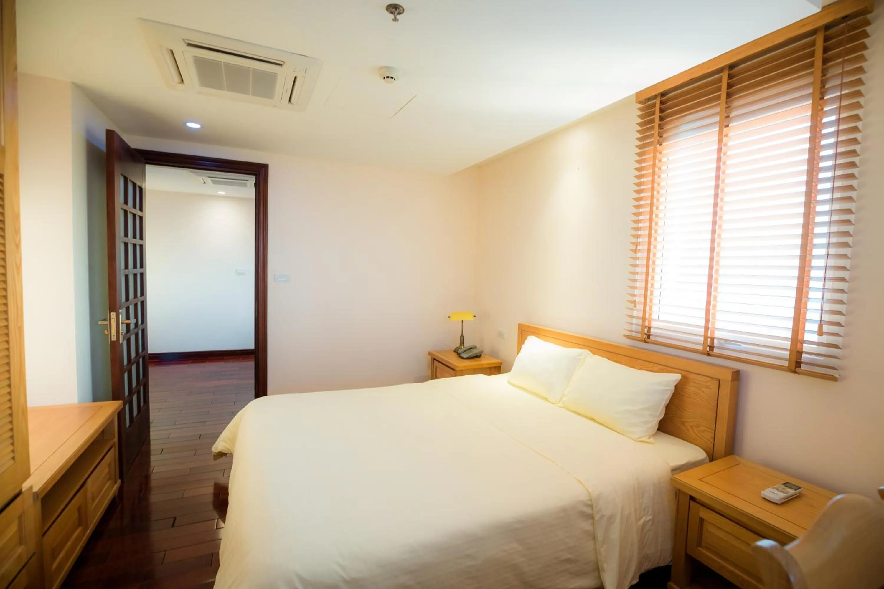 Bedroom, Bed in Hai Phong Tower - Apartment & Hotel