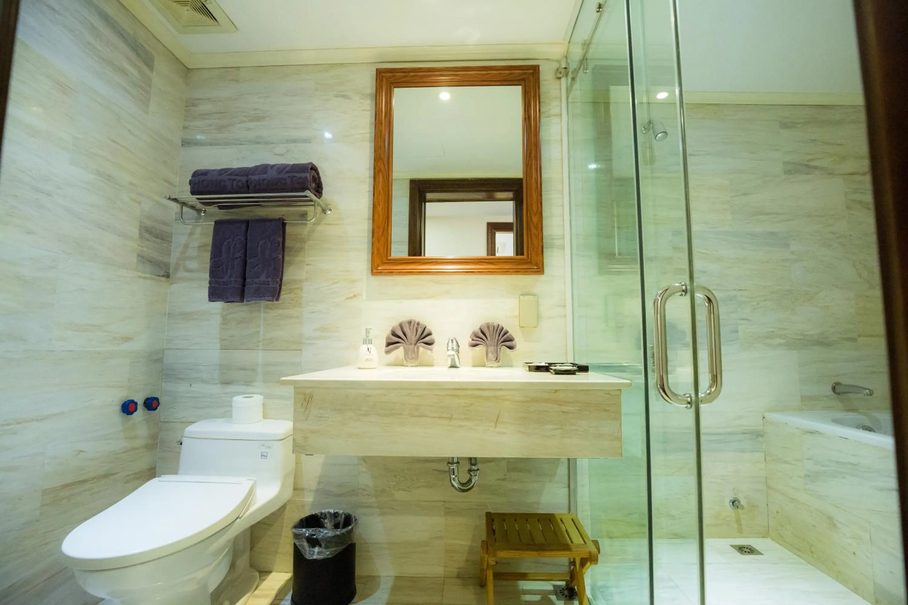 Shower in Hai Phong Tower - Apartment & Hotel