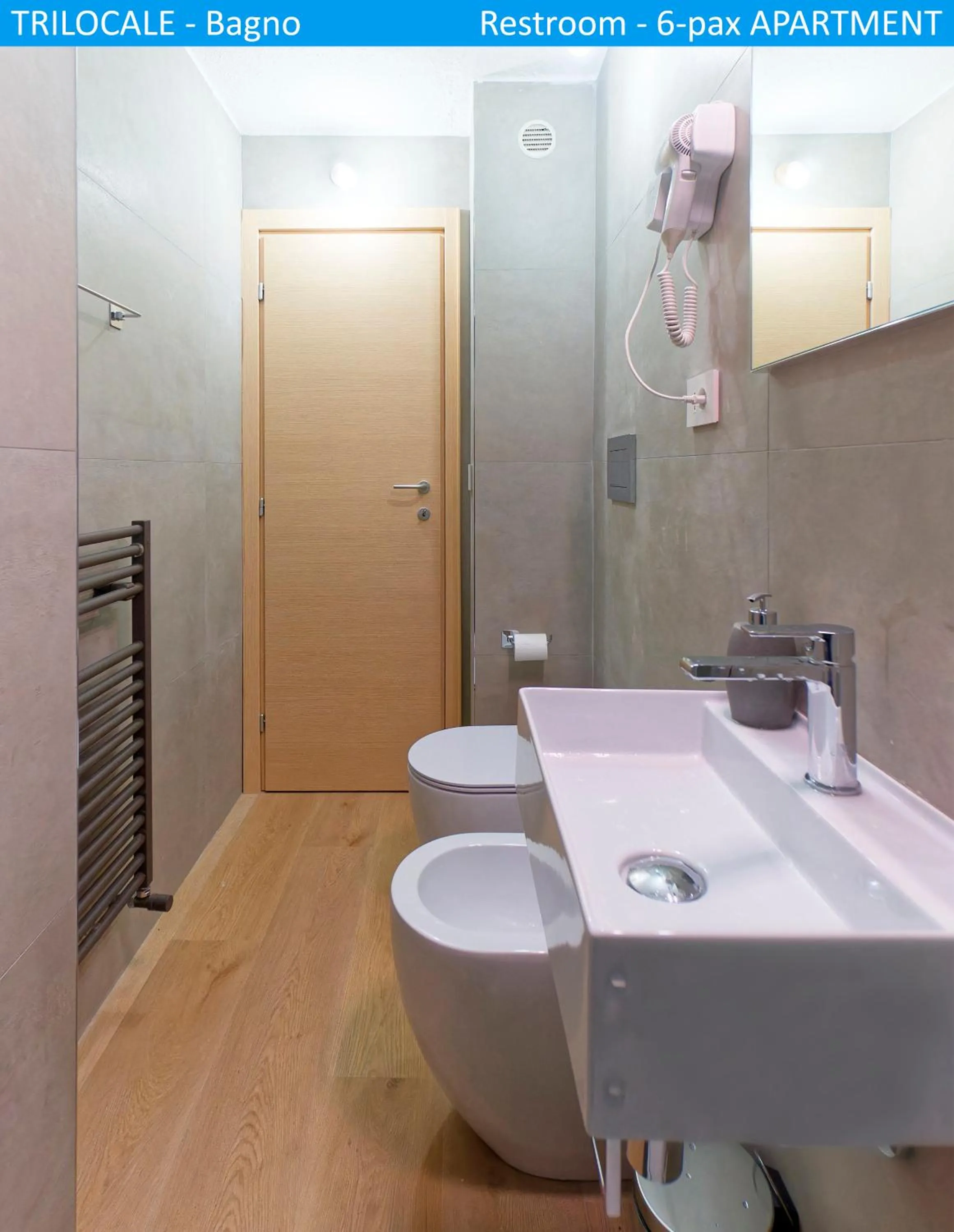 Shower in Apartment Tonale
