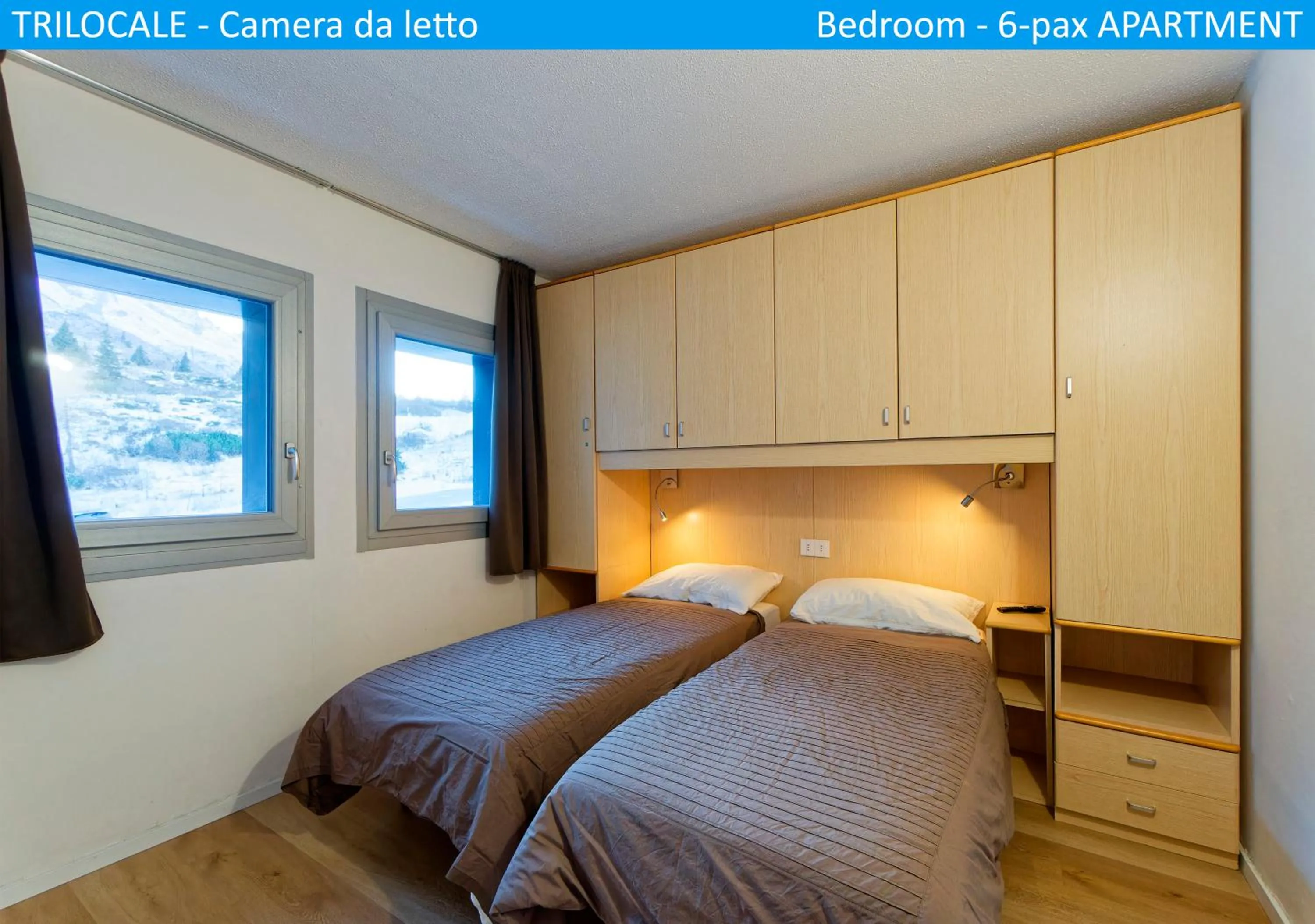 Bed in Apartment Tonale