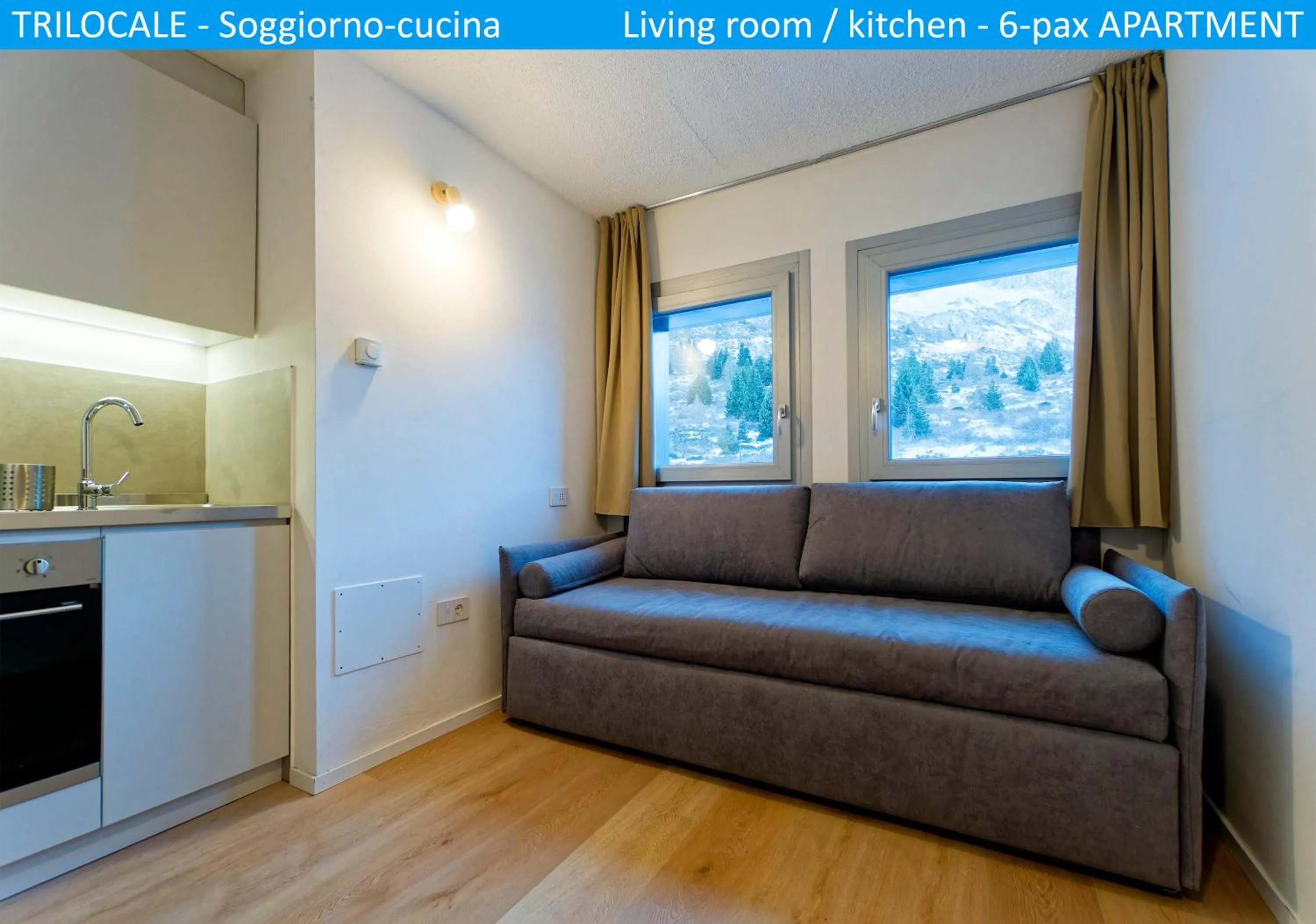 Kitchen or kitchenette in Apartment Tonale