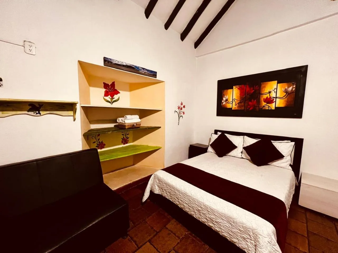 Lobby or reception in Balcon Plaza Villa de Leyva Hotel