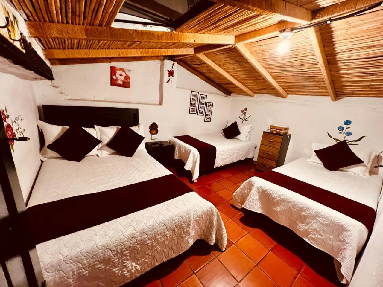 Bedroom in Balcon Plaza Villa de Leyva Hotel