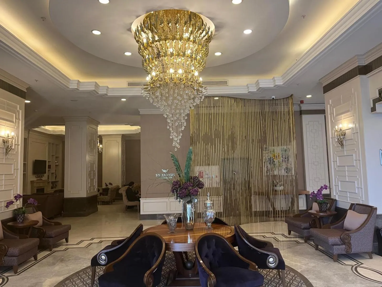 Seating area in Morrian Hotel