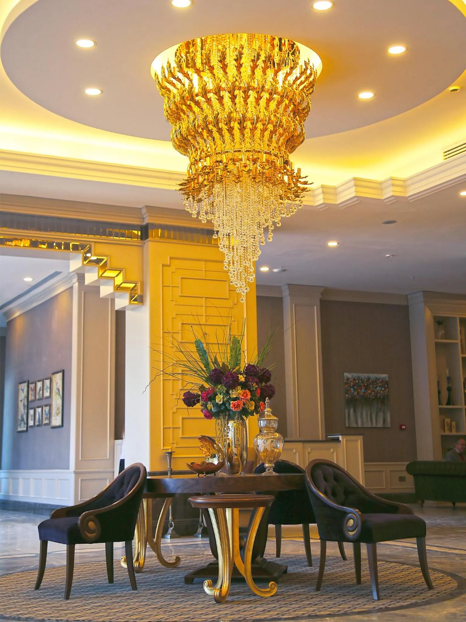 Seating area in Morrian Hotel