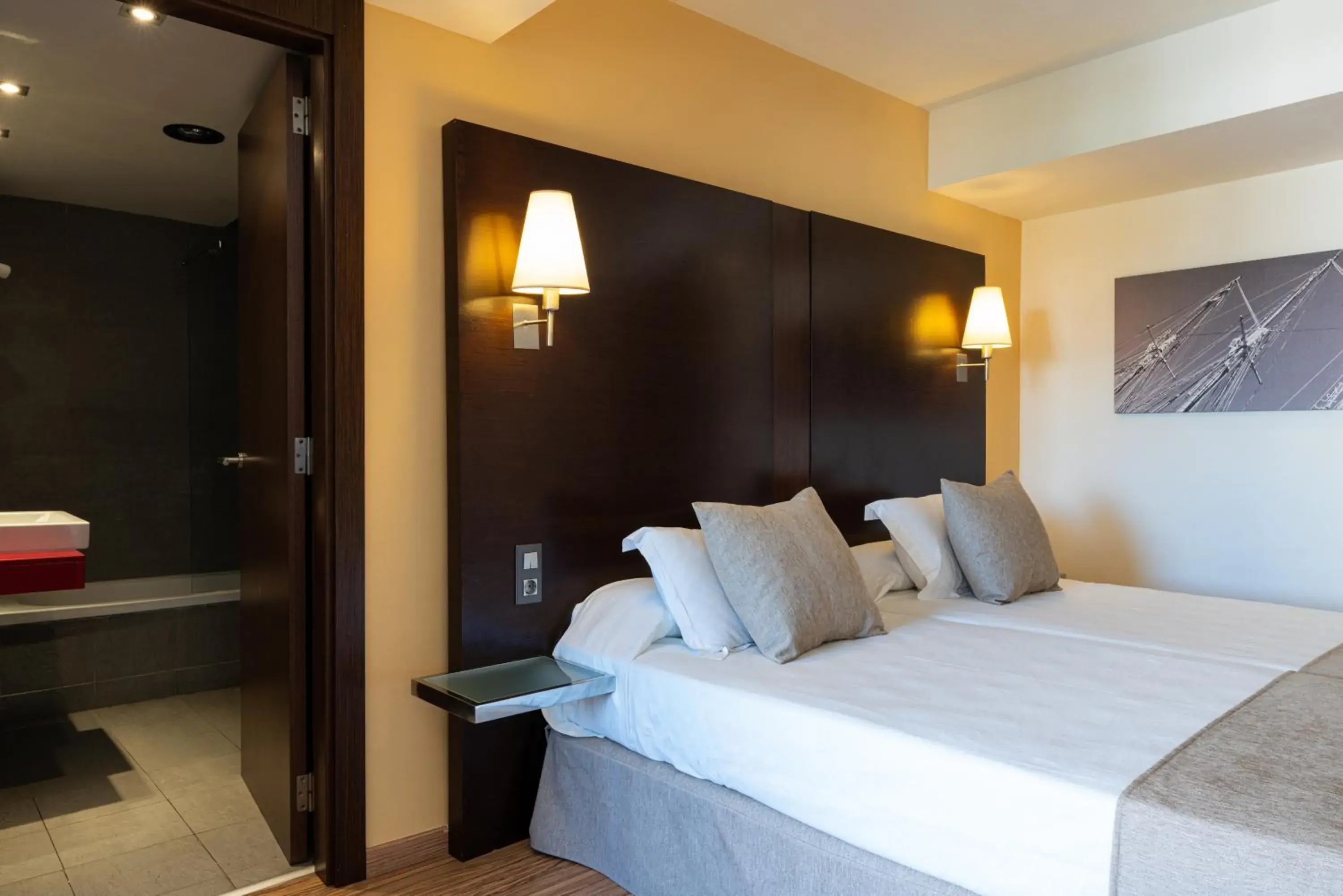 Bedroom, Bed in Nautic Hotel & Spa Bedroom, Bed in Nautic Hotel & Spa